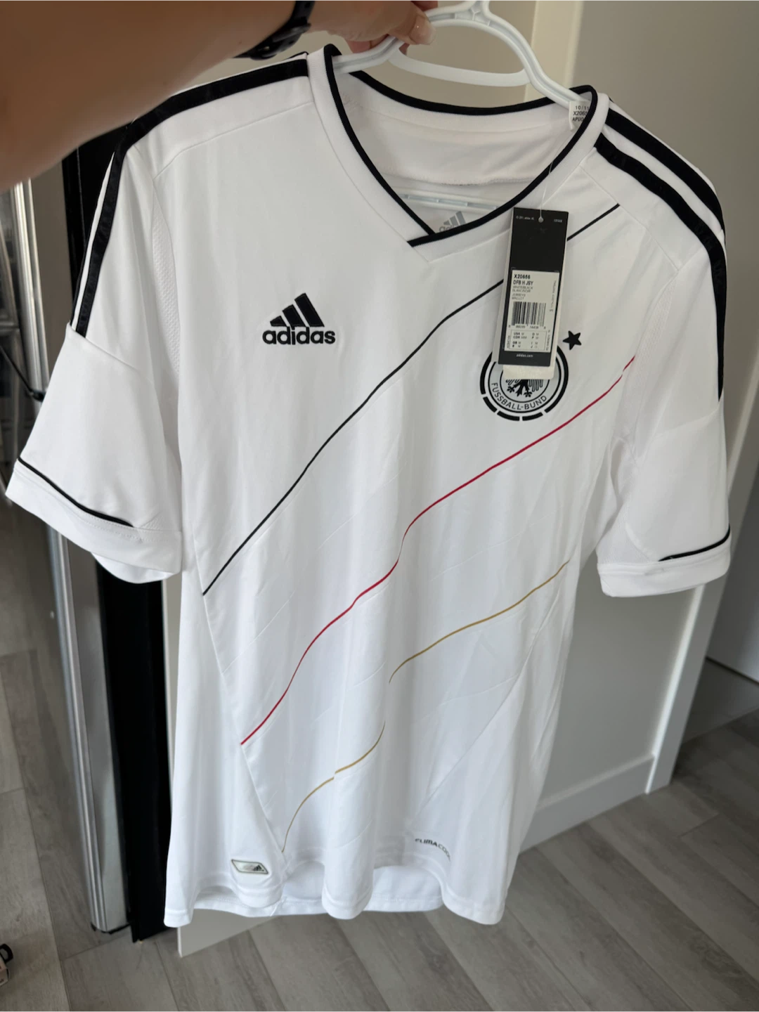 Adidas Germany Football Jersey - Size Medium
