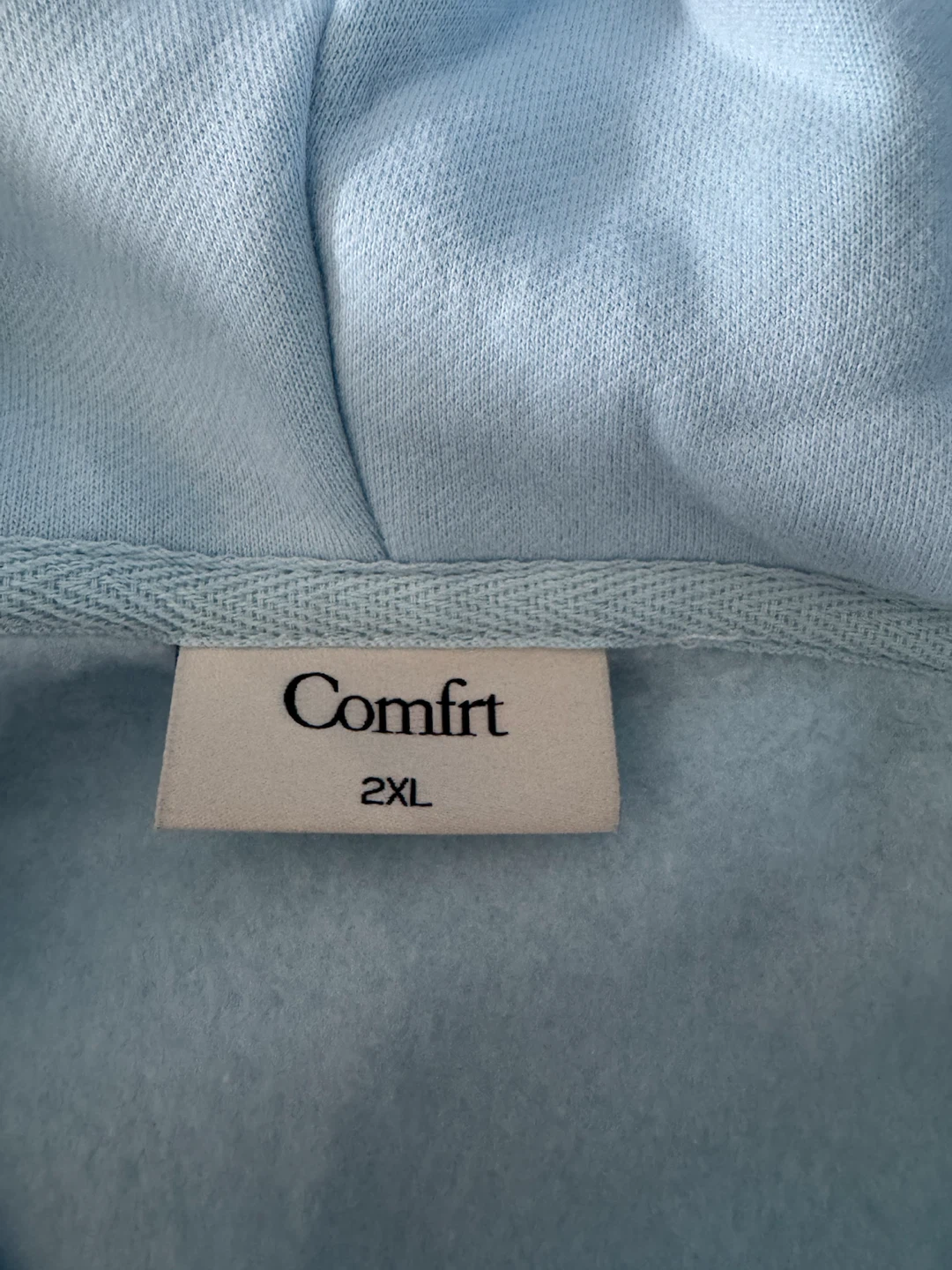 Comfrt Light Blue Zip-Up Hoodie and Sweatpants Set - photo 5