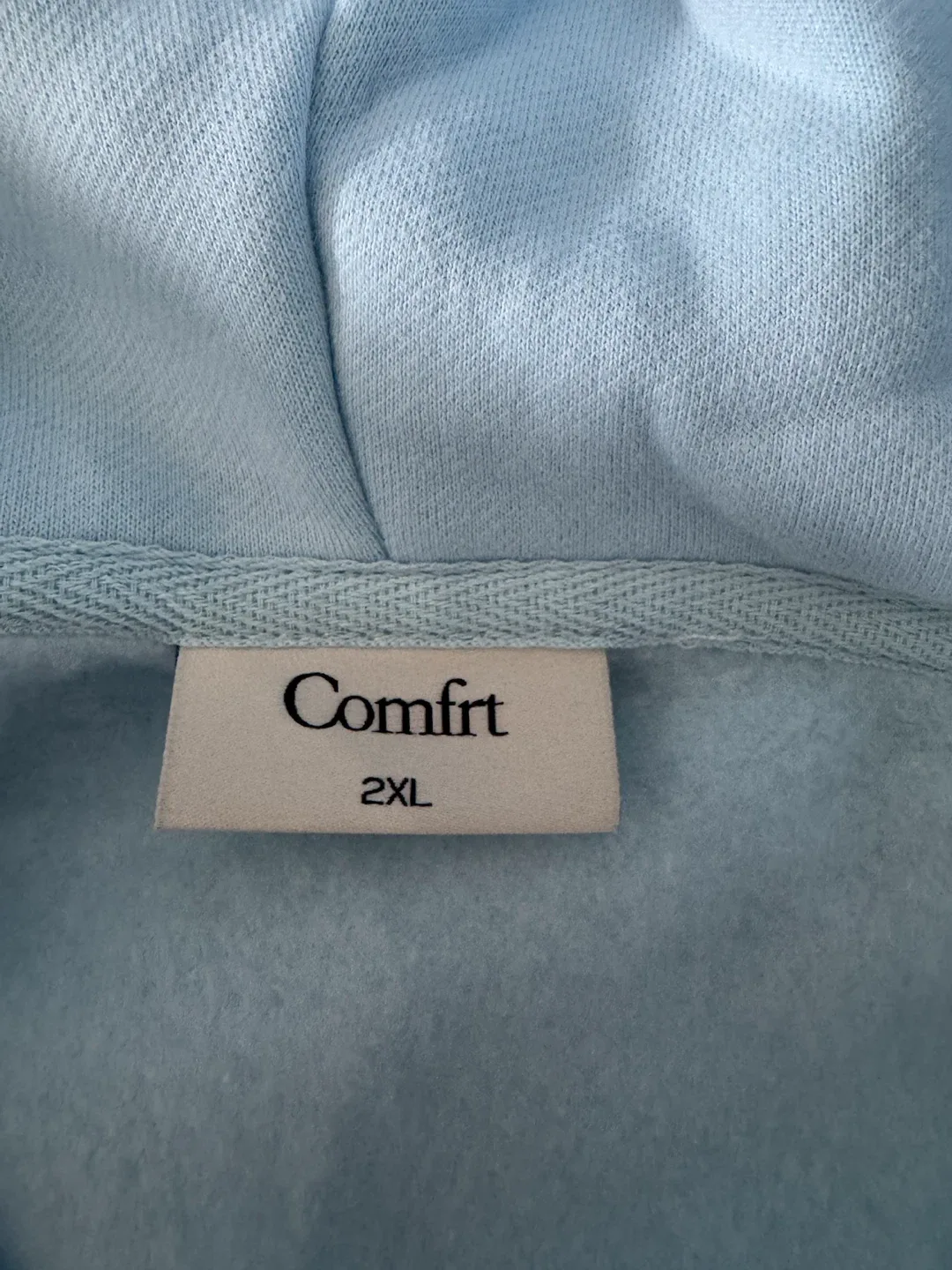 Comfrt Light Blue Zip-Up Hoodie and Sweatpants Set - photo 5