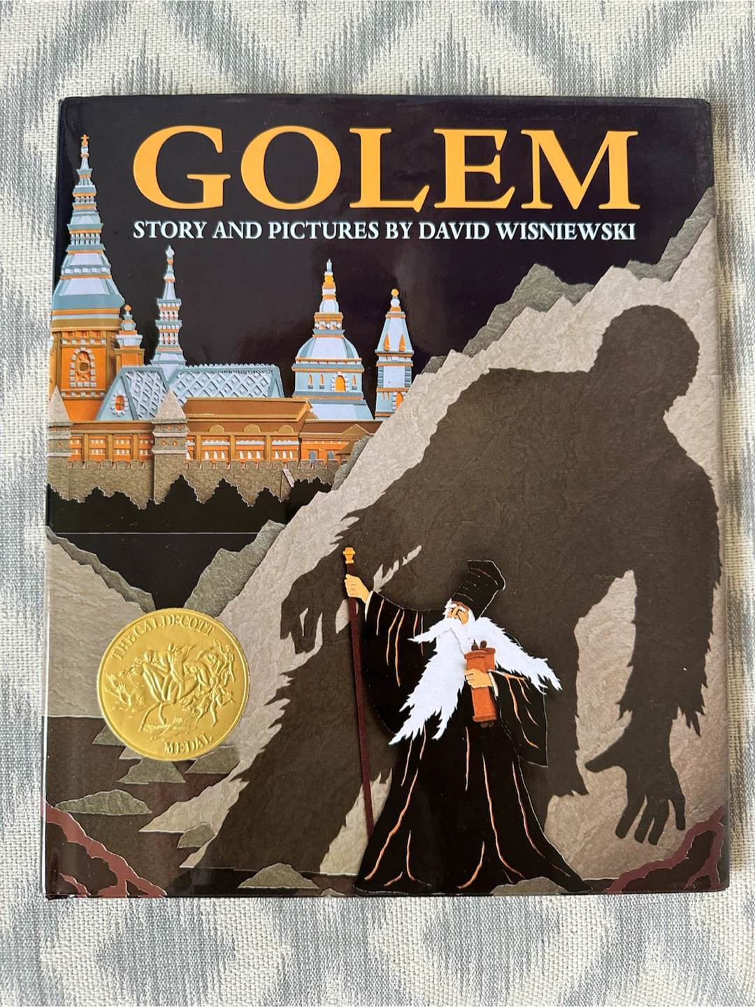 Golem Story and Pictures by David Wisniewski Children's Book
