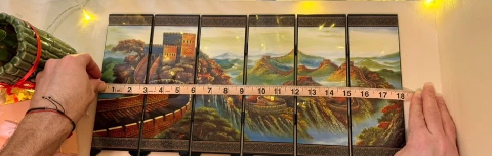 Folding Screen Divider decoration- Great Wall Design