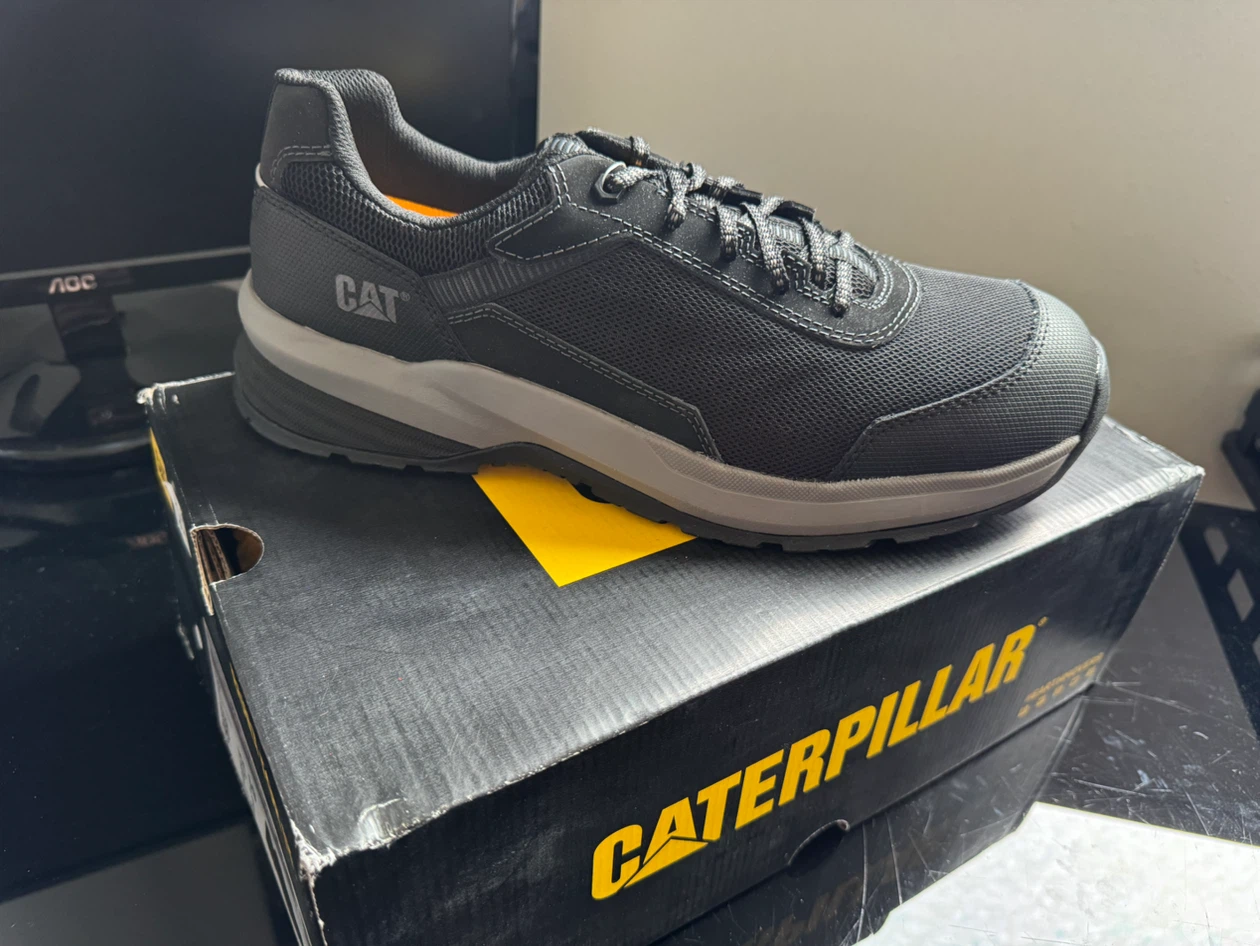 CAT "Streamline 2.0 Mes" Composite Toe Work Shoes - Size 10