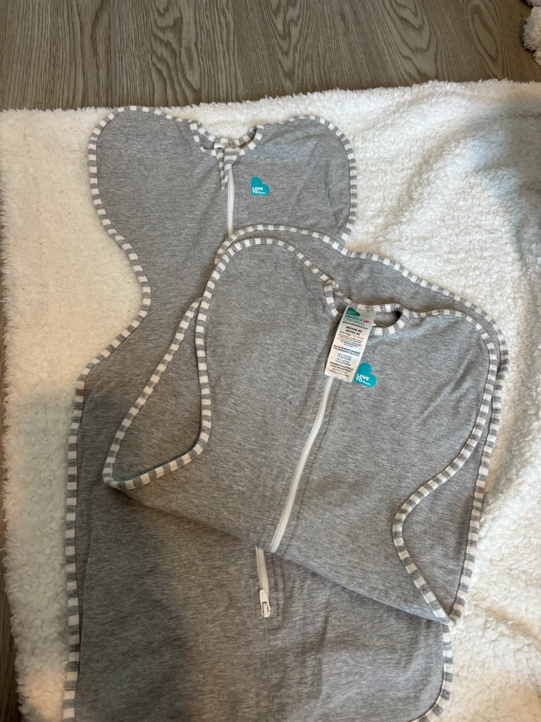 Love To Dream Swaddle Up Original Grey Medium