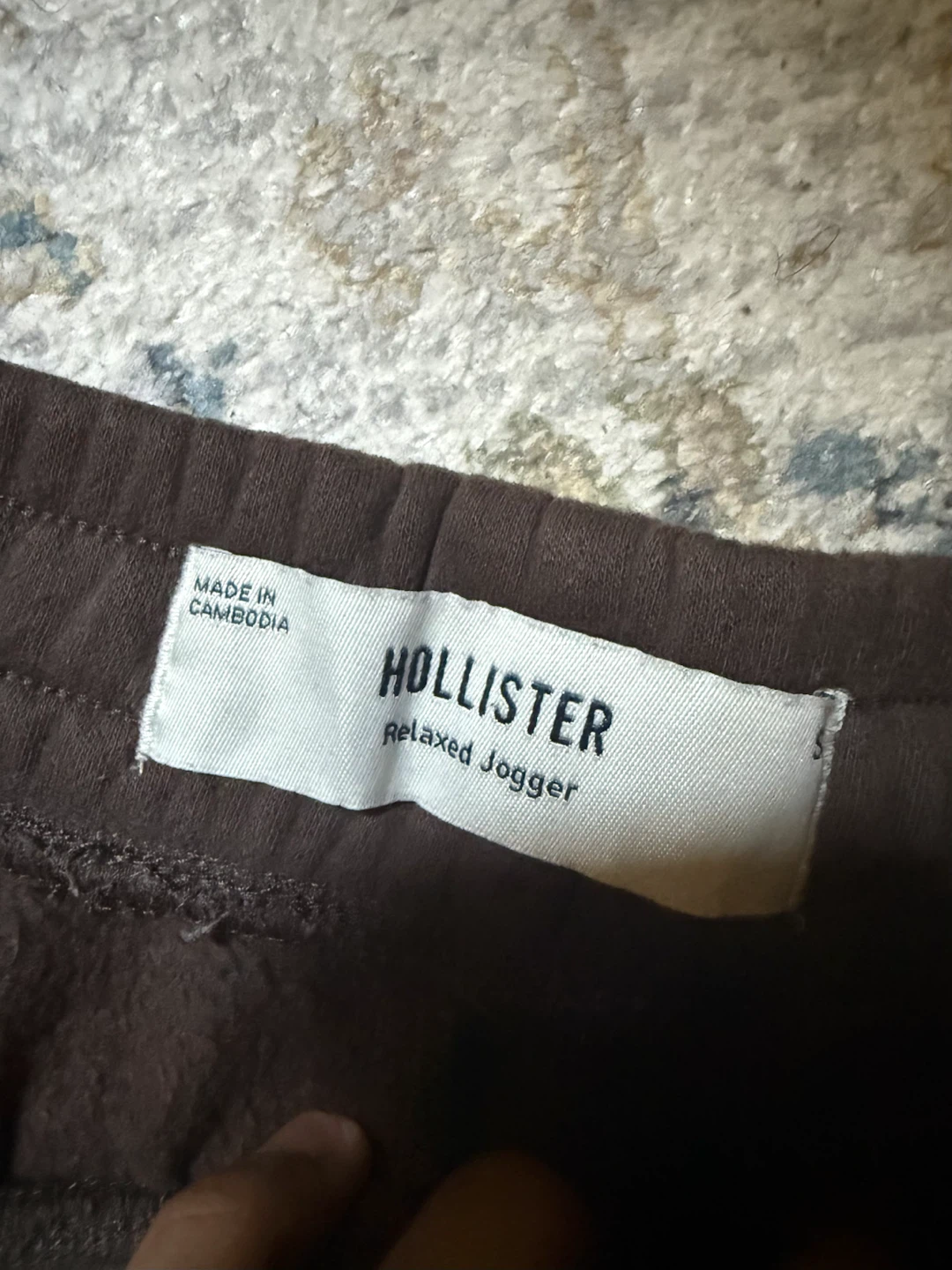 Hollister Relaxed Jogger Pants Brown Size S - photo 2