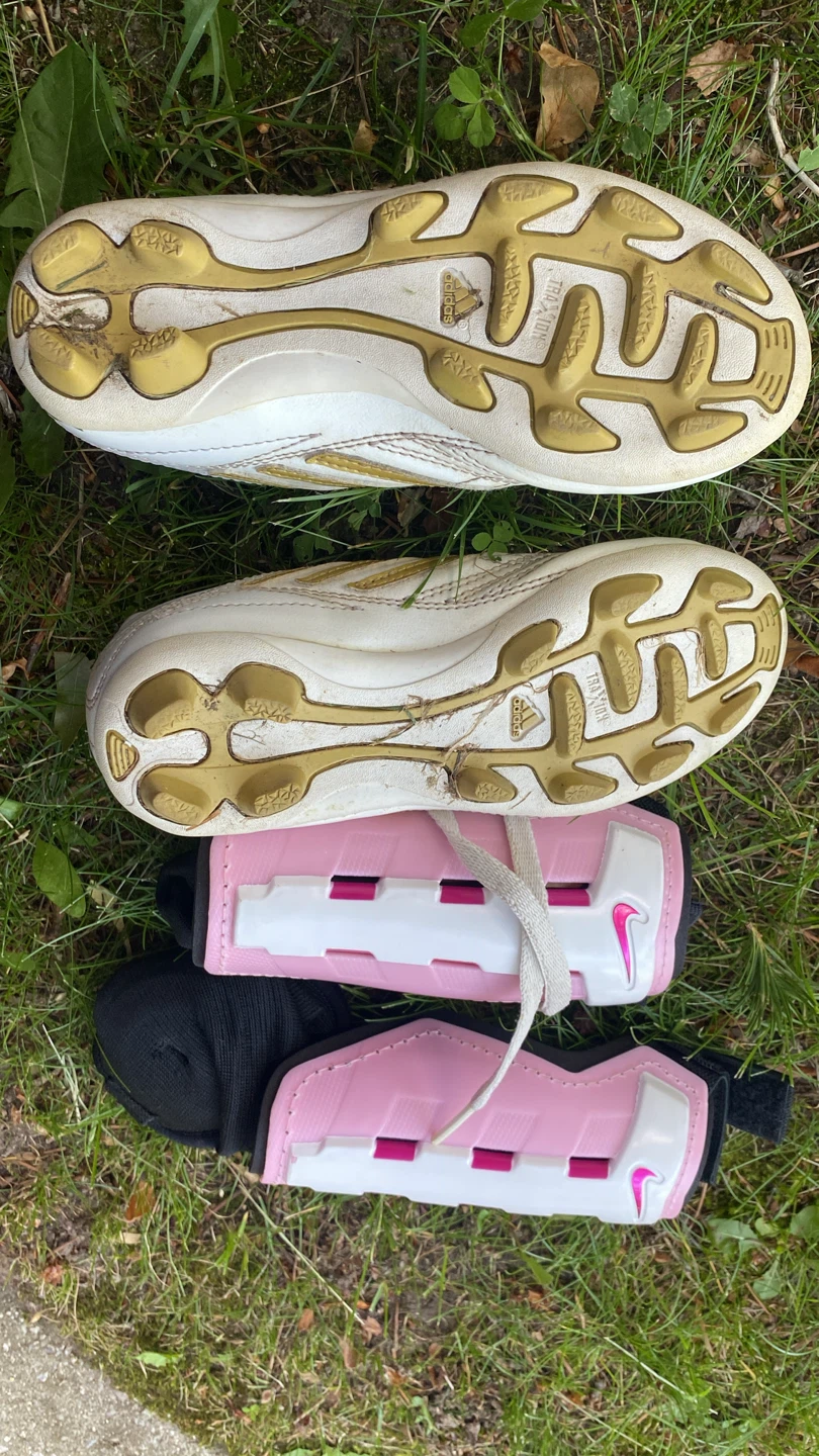 Adidas soccer cleats and Nike shin guards - photo 2