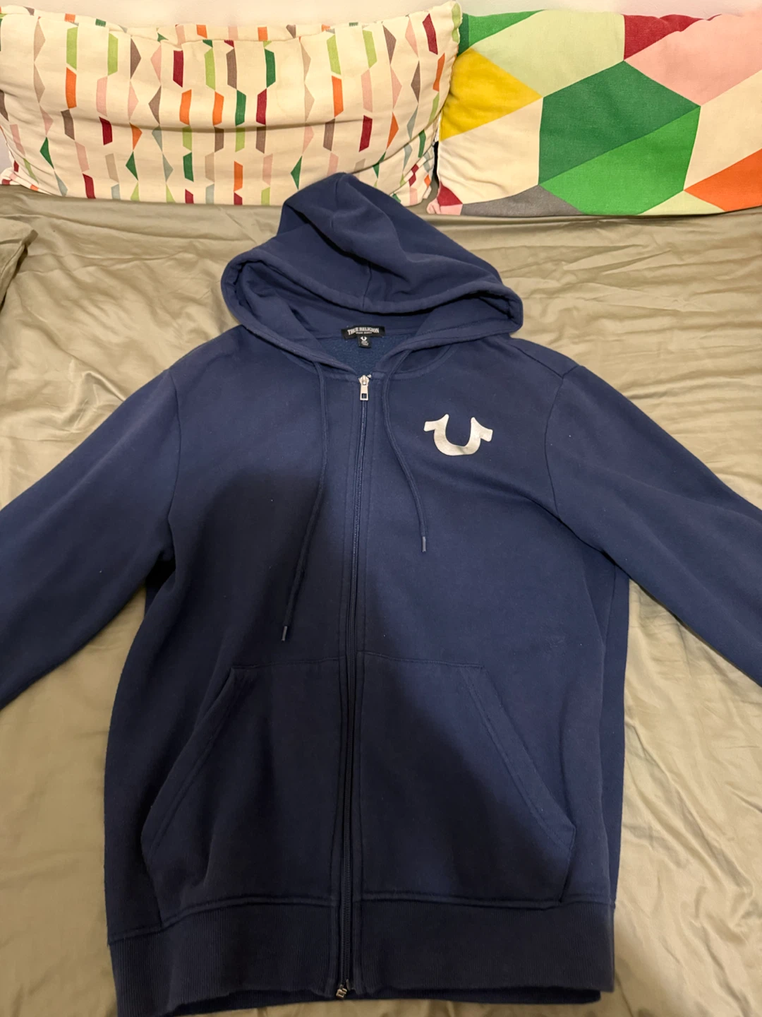 True Religion Zip Up Hoodie