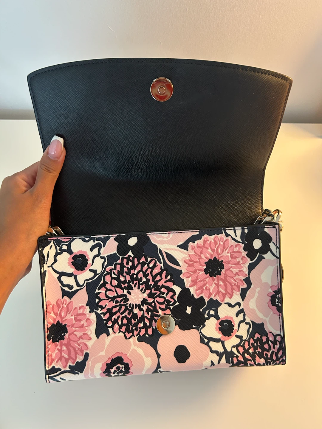 Kate Spade Floral Clutch with Gold Chain Strap - photo 5