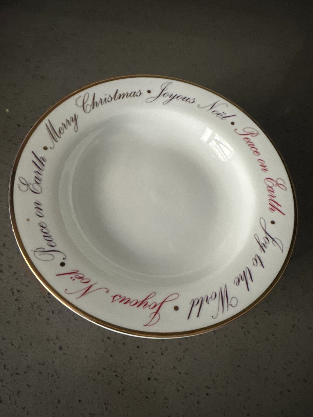 "Joy to the World" Porcelain Soup Bowls (Set of 6) - photo 3
