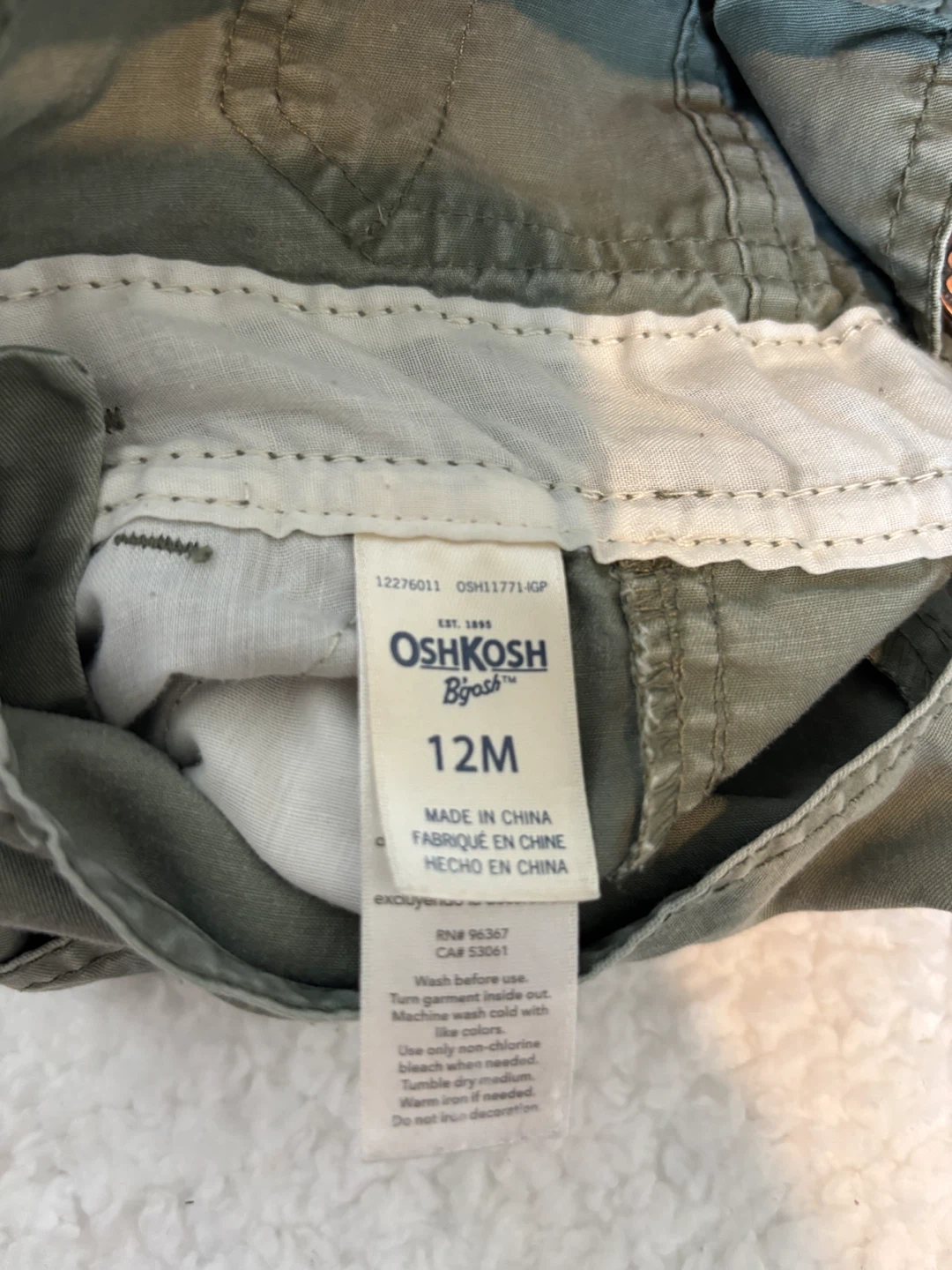 OshKosh B'gosh Overalls - 12M - photo 2