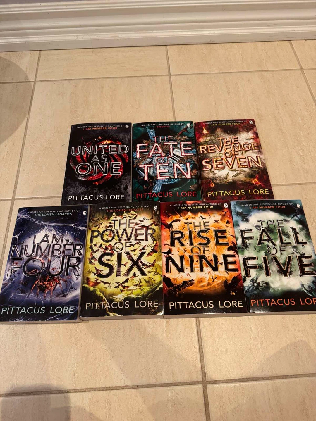 Pittacus Lore Lorien Legacies Book Series 7 Books - photo 2