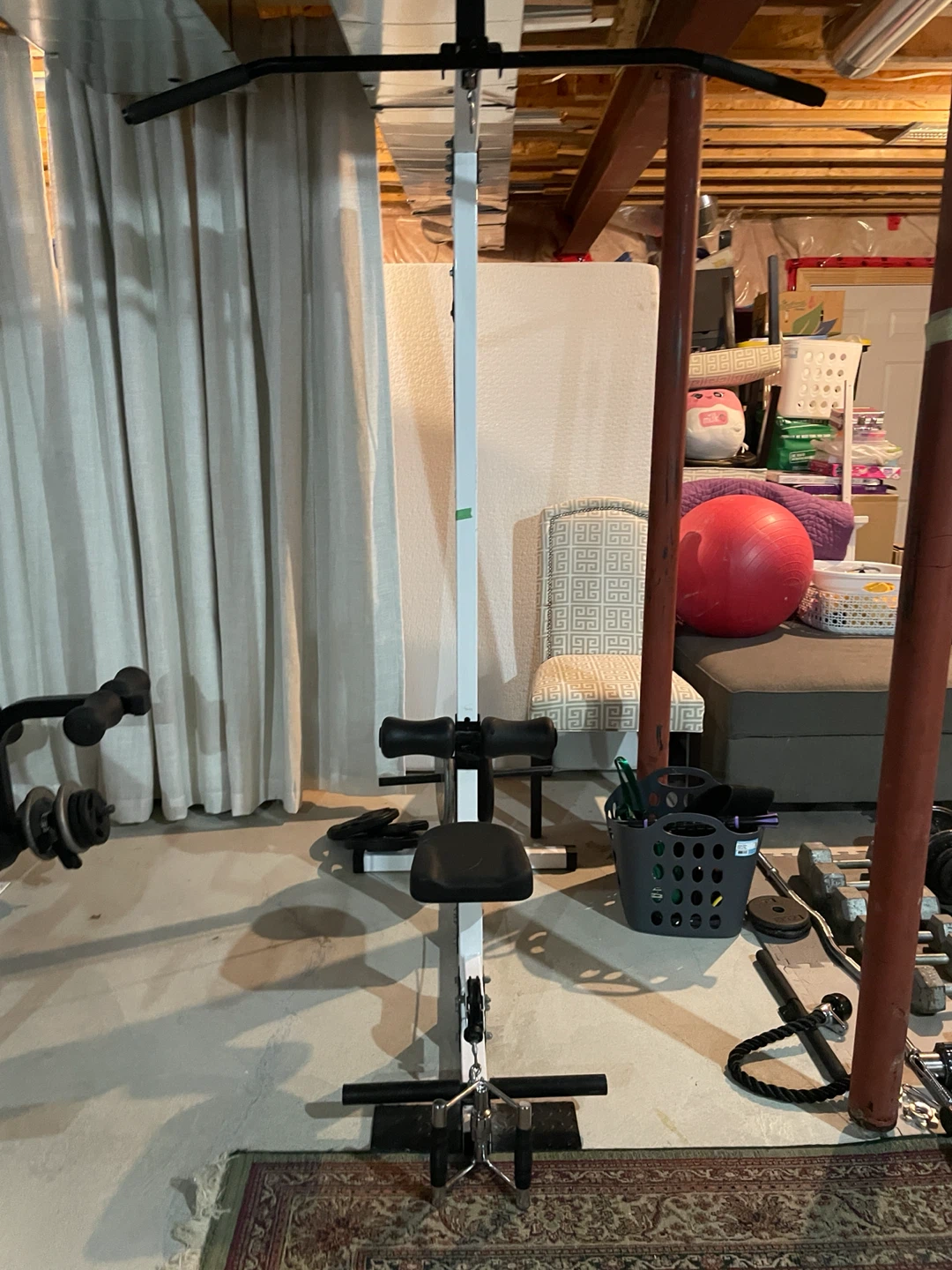 Home Gym Lat Pulldown Machine