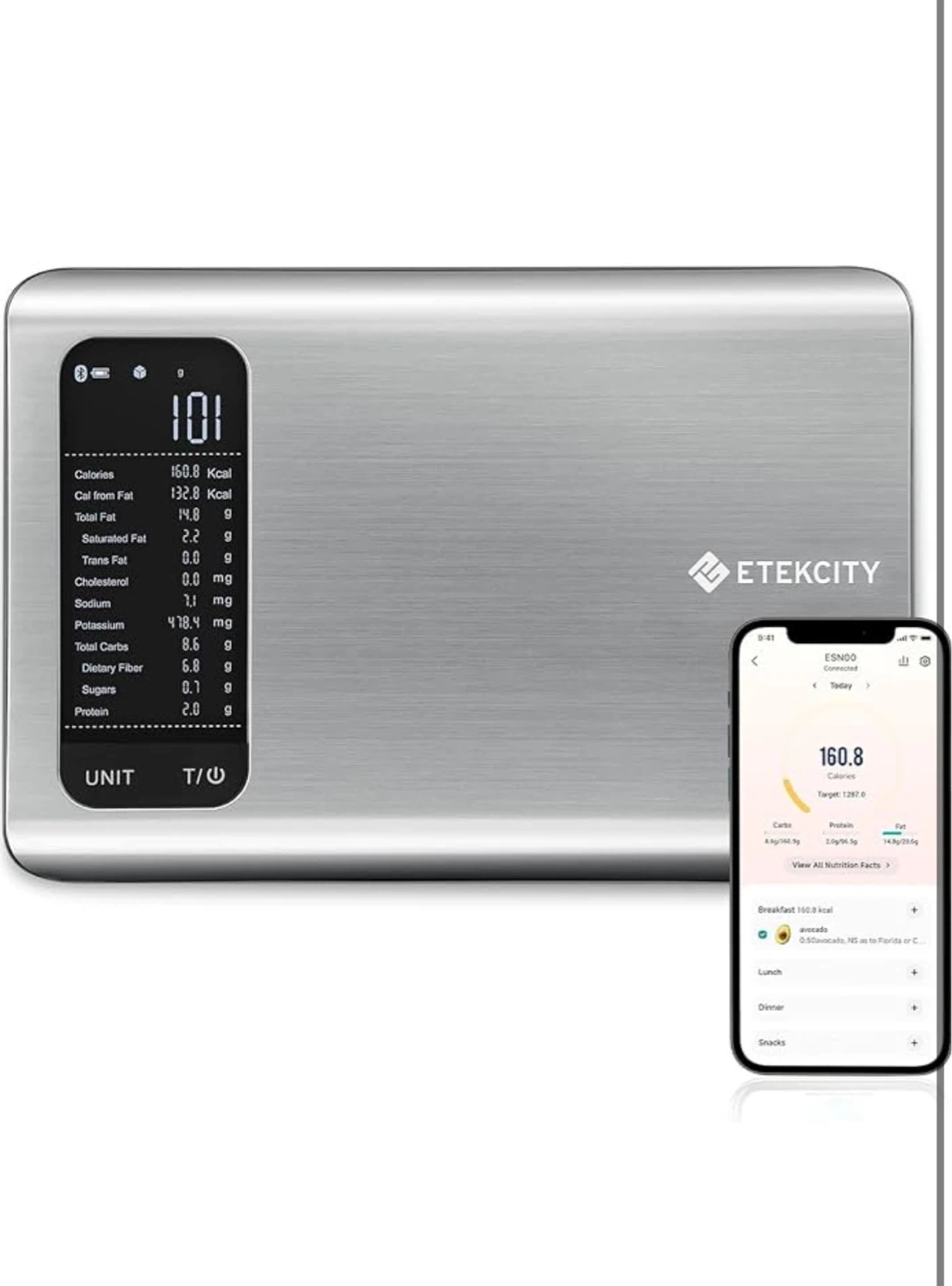 ETEKCITY Smart Nutrition Scale