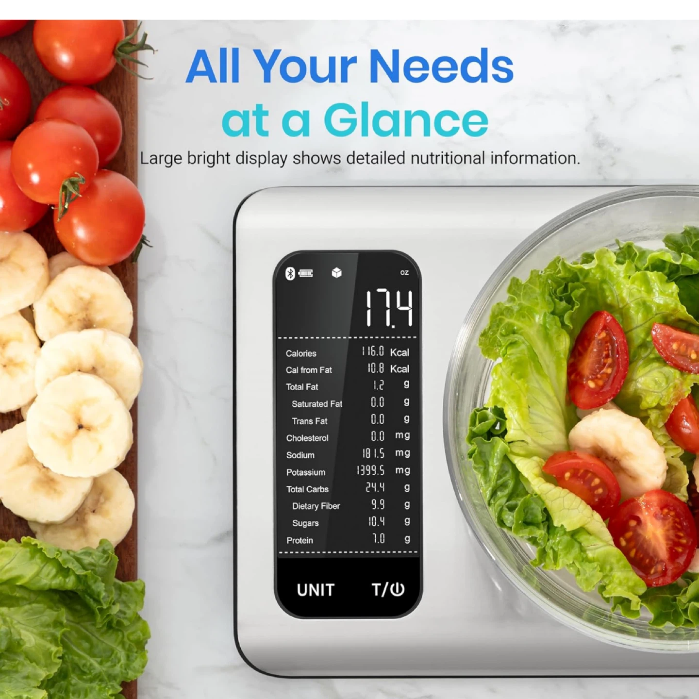 ETEKCITY Smart Nutrition Scale - photo 2
