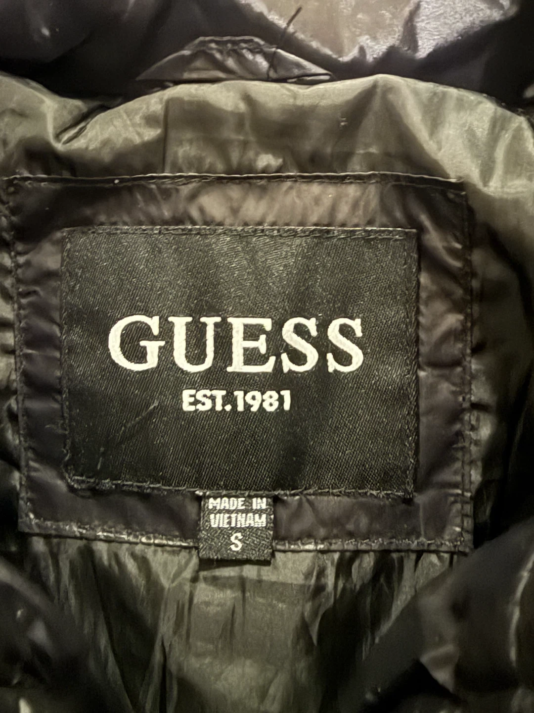 GUESS Black Puffer Jacket - photo 3