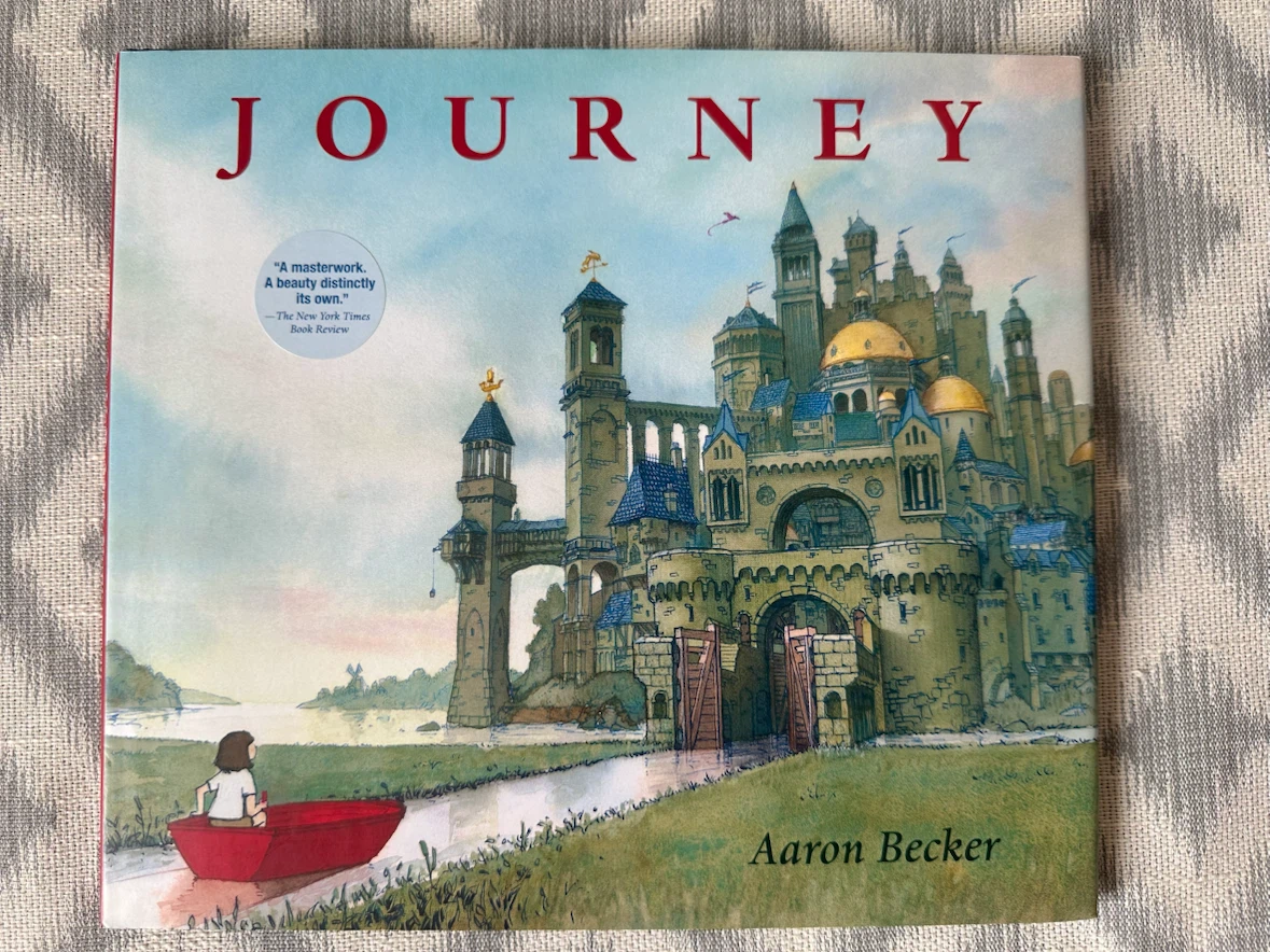 “Journey” and “Quest” books by Aaron Becker