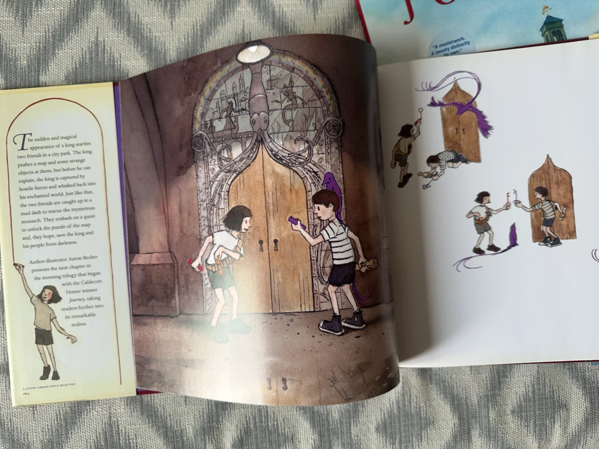 “Journey” and “Quest” books by Aaron Becker - photo 4