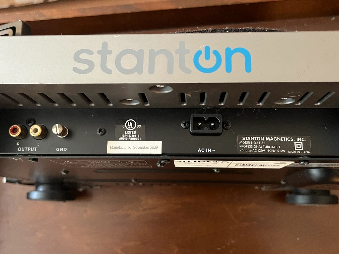 Stanton T.52 DJ Turntable / Record Player (OBO) - photo 3