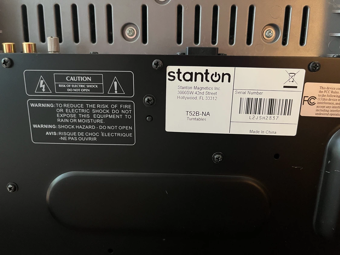 Stanton T.52 DJ Turntable / Record Player (OBO) - photo 4