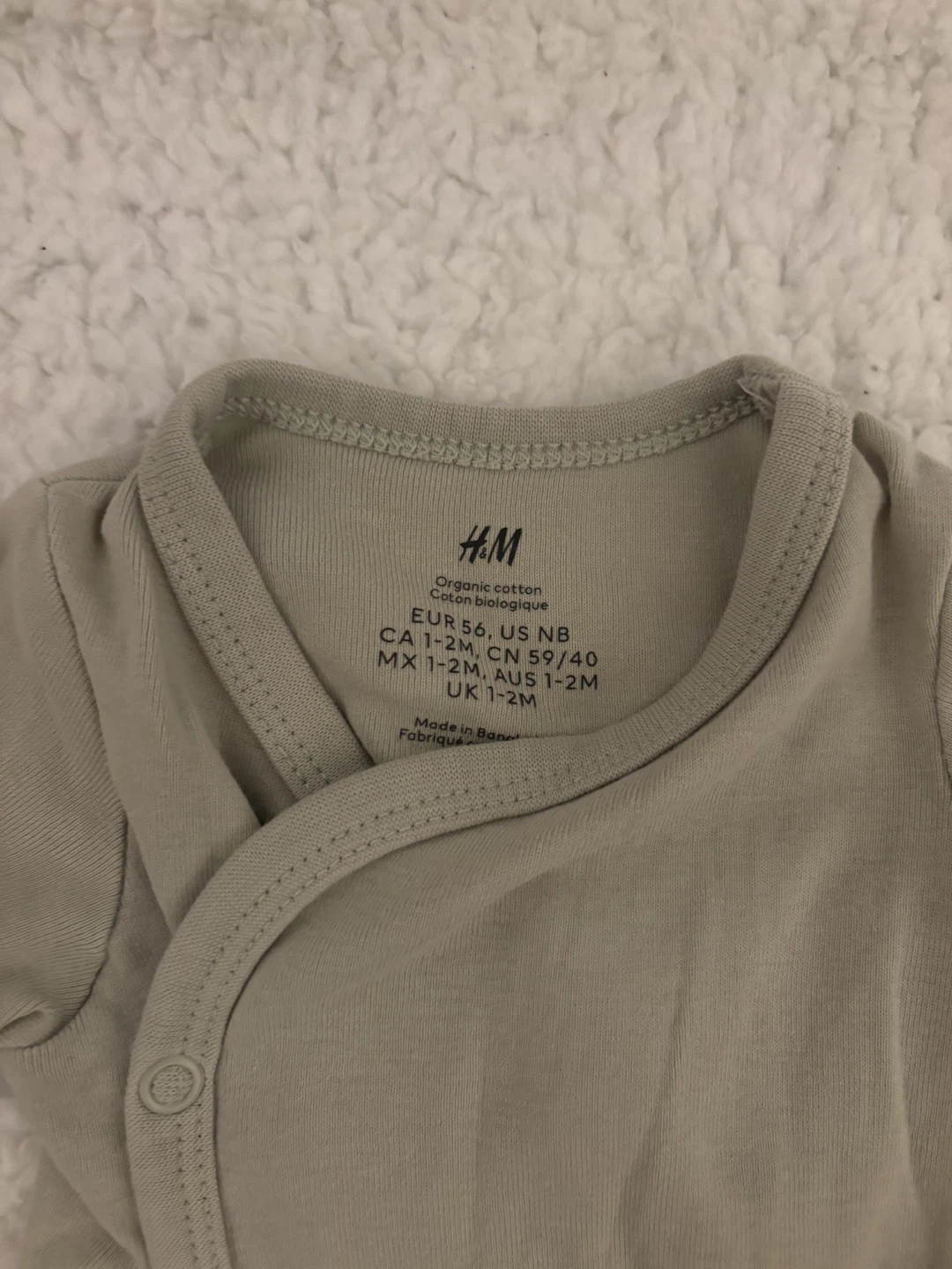 H&M Baby Organic Cotton Bodysuit and Pants Set - photo 2