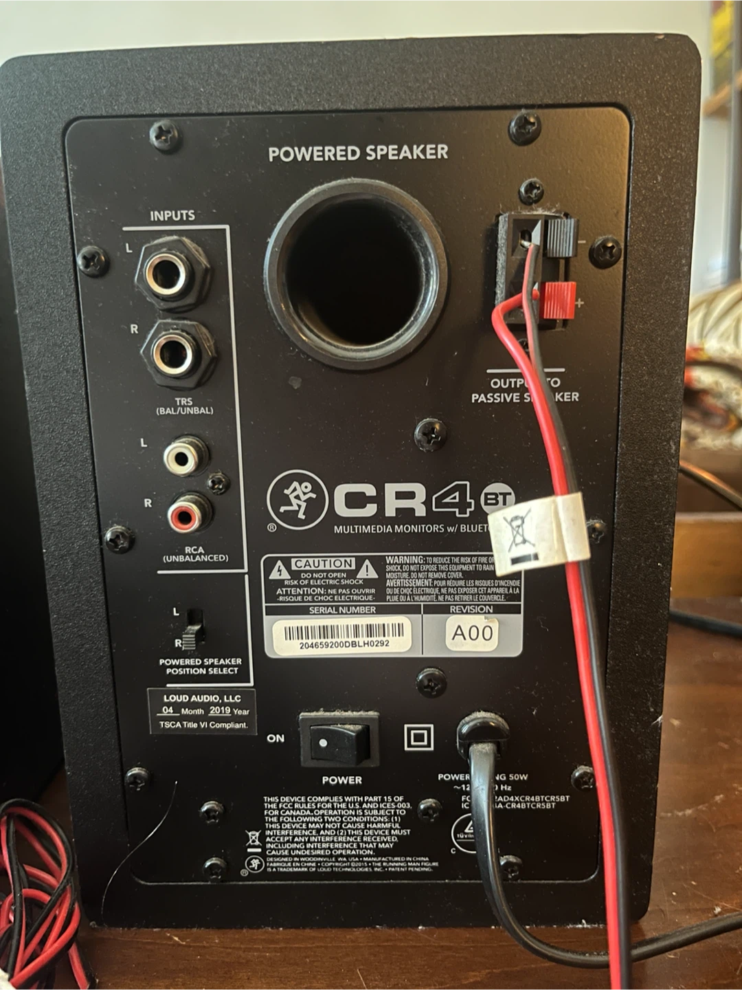 Mackie CR4BT CR Series 4" Multimedia Monitors w/ Bluetooth (OBO) - photo 3