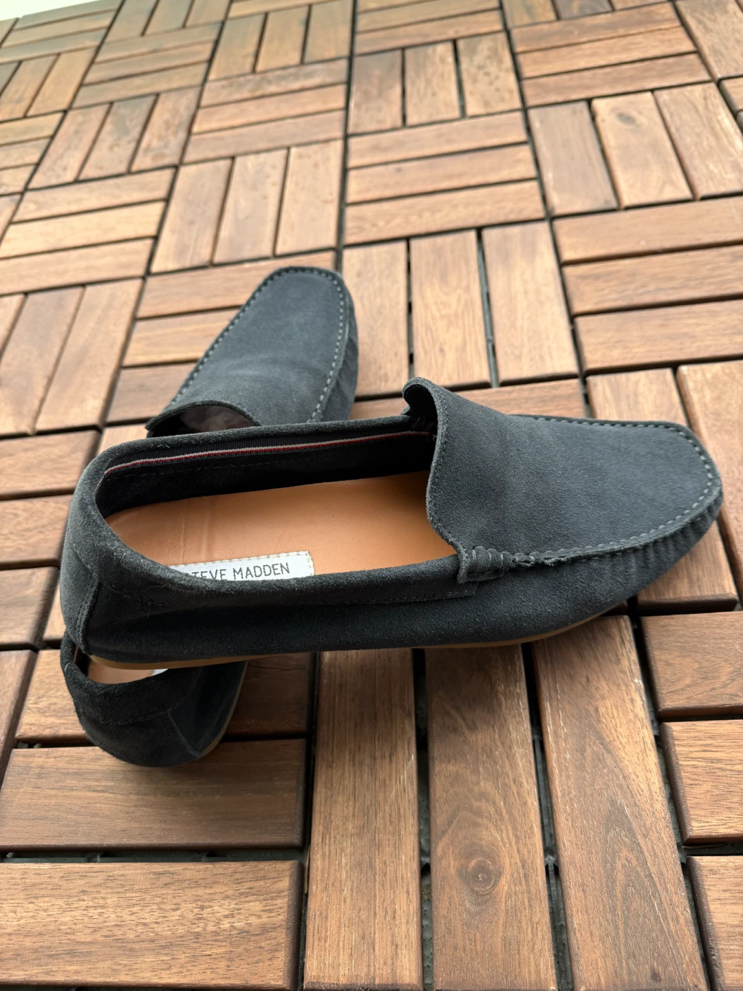 Steve Madden Silas Navy Suede loafers/moccasins, 43 EU - photo 2
