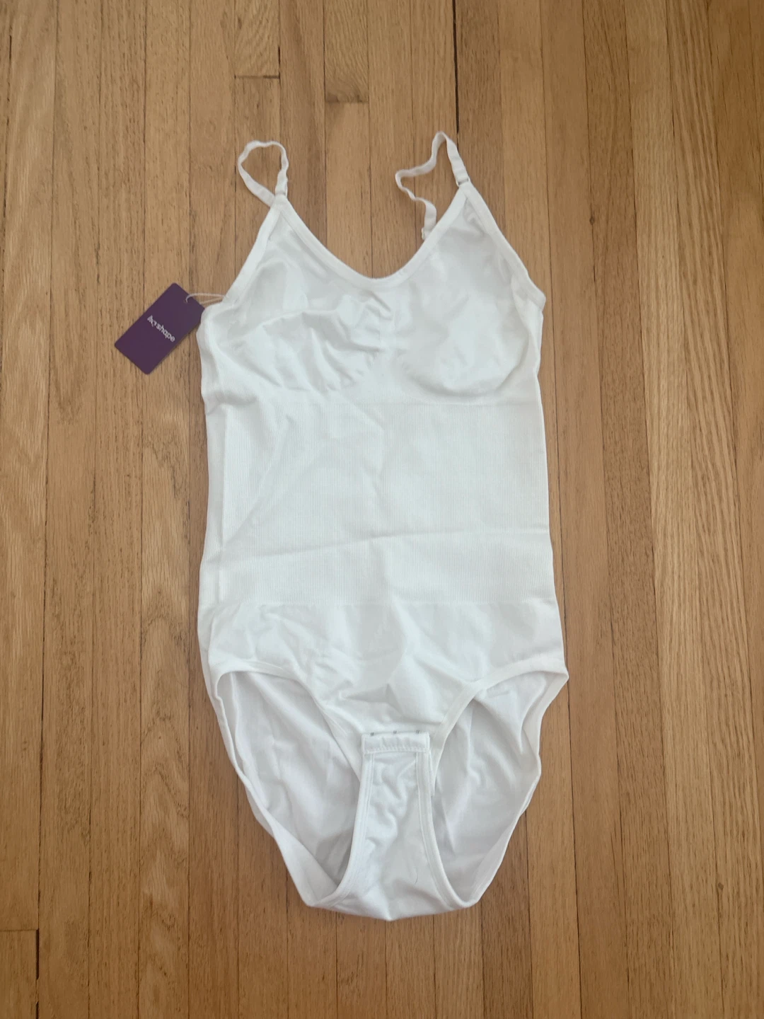 Hey shape White Bodysuit - Size Medium