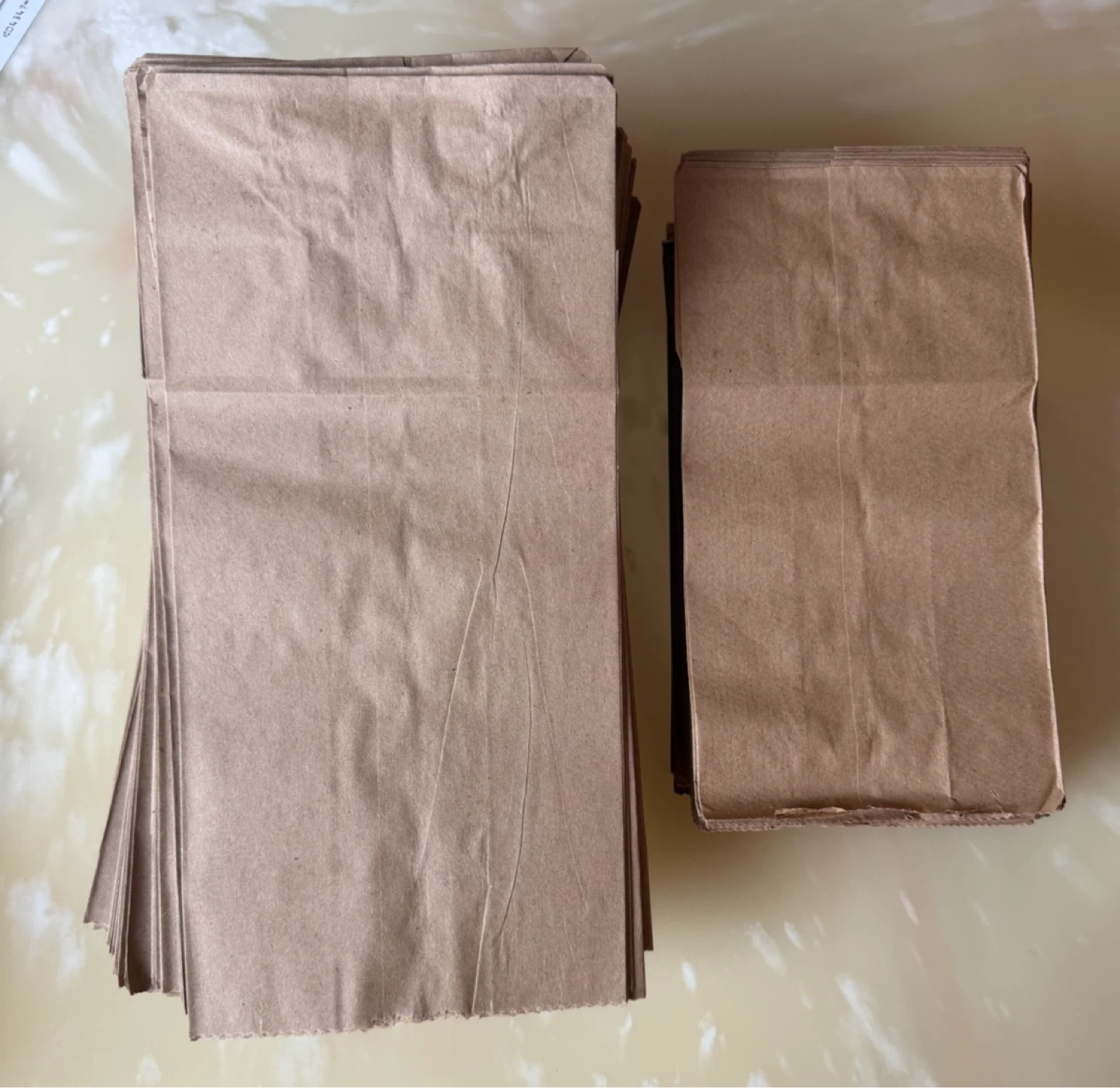Brown Paper Bags - 2 Different Sizes