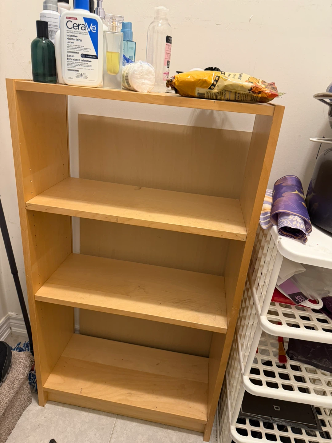 Light Wood Bookshelf