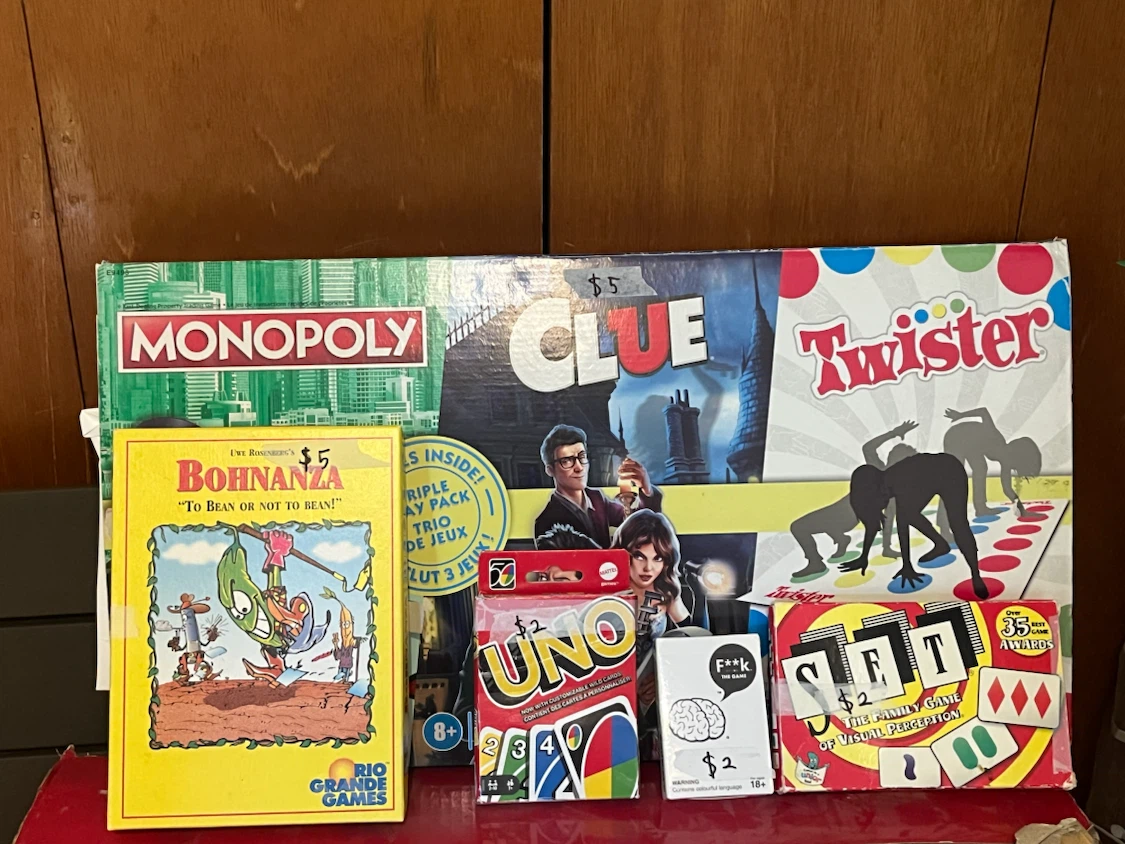 Assorted Board Games