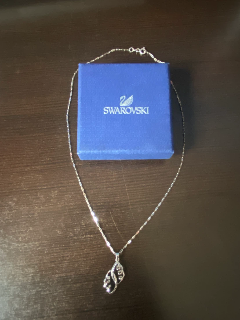 Swarovski silver necklace - photo 2