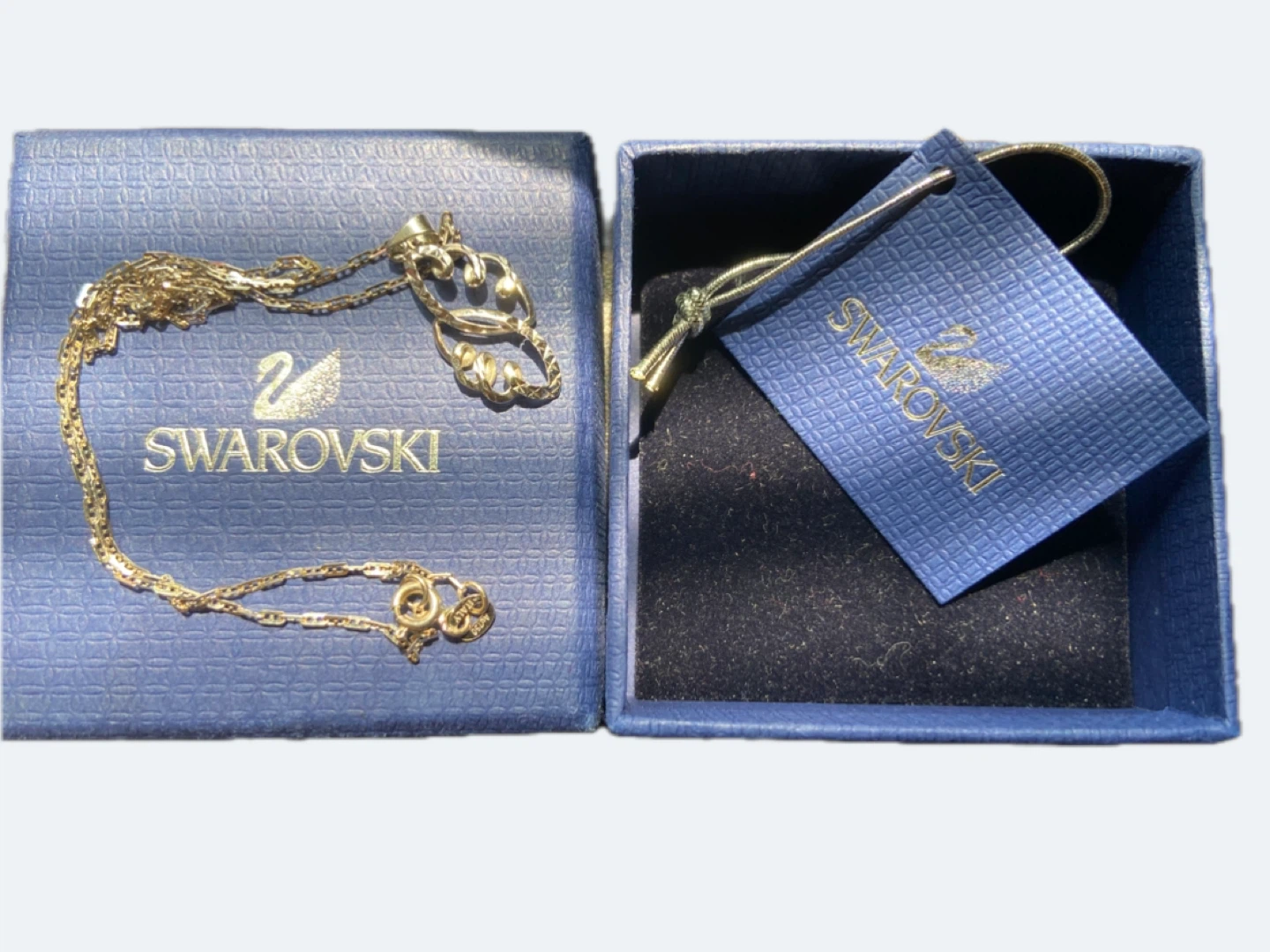 Swarovski silver necklace - photo 3