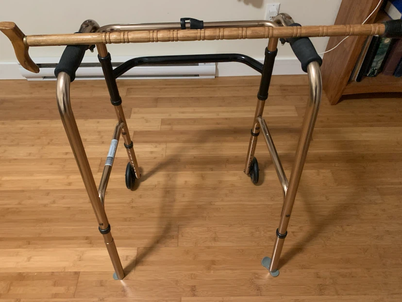 Raised toilet, bath bench, cane, crutches, walker - photo 2