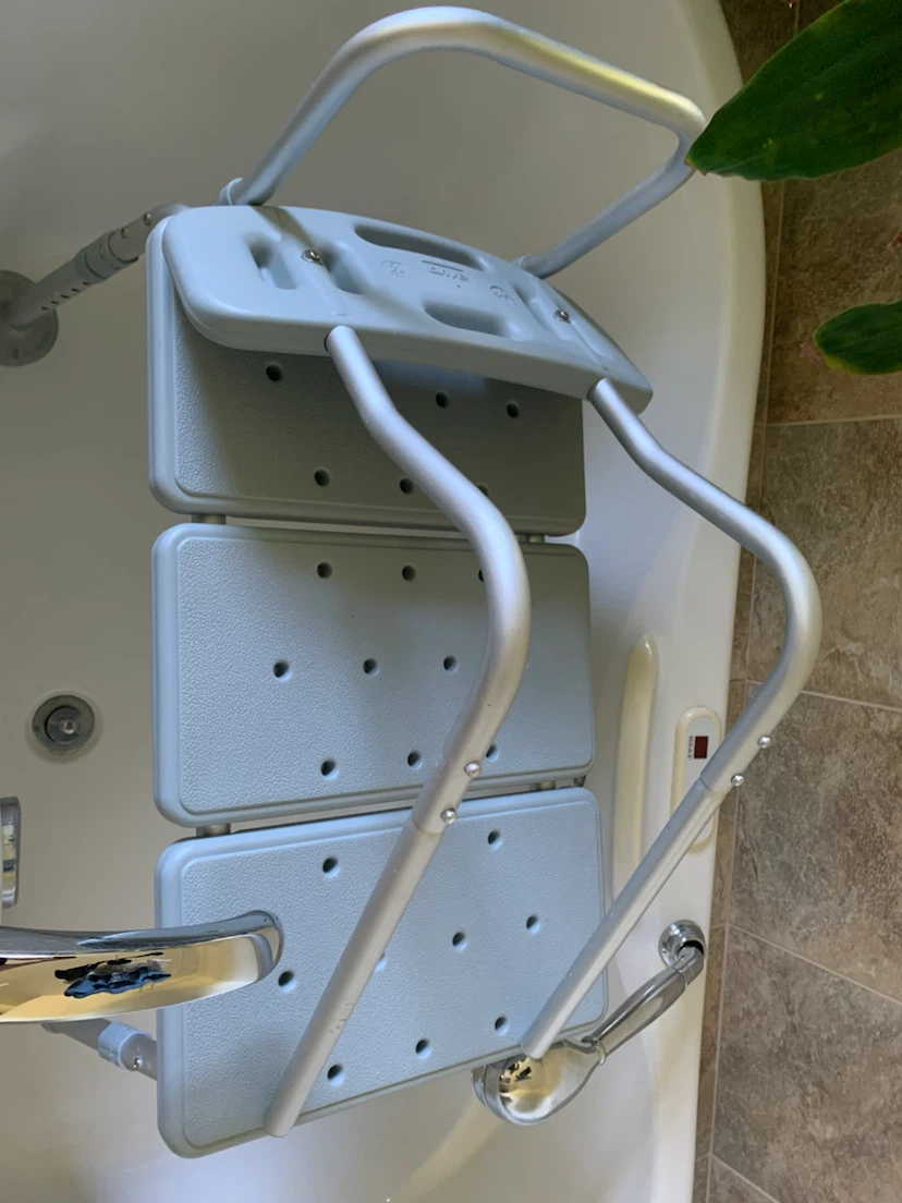 Raised toilet, bath bench, cane, crutches, walker - photo 3
