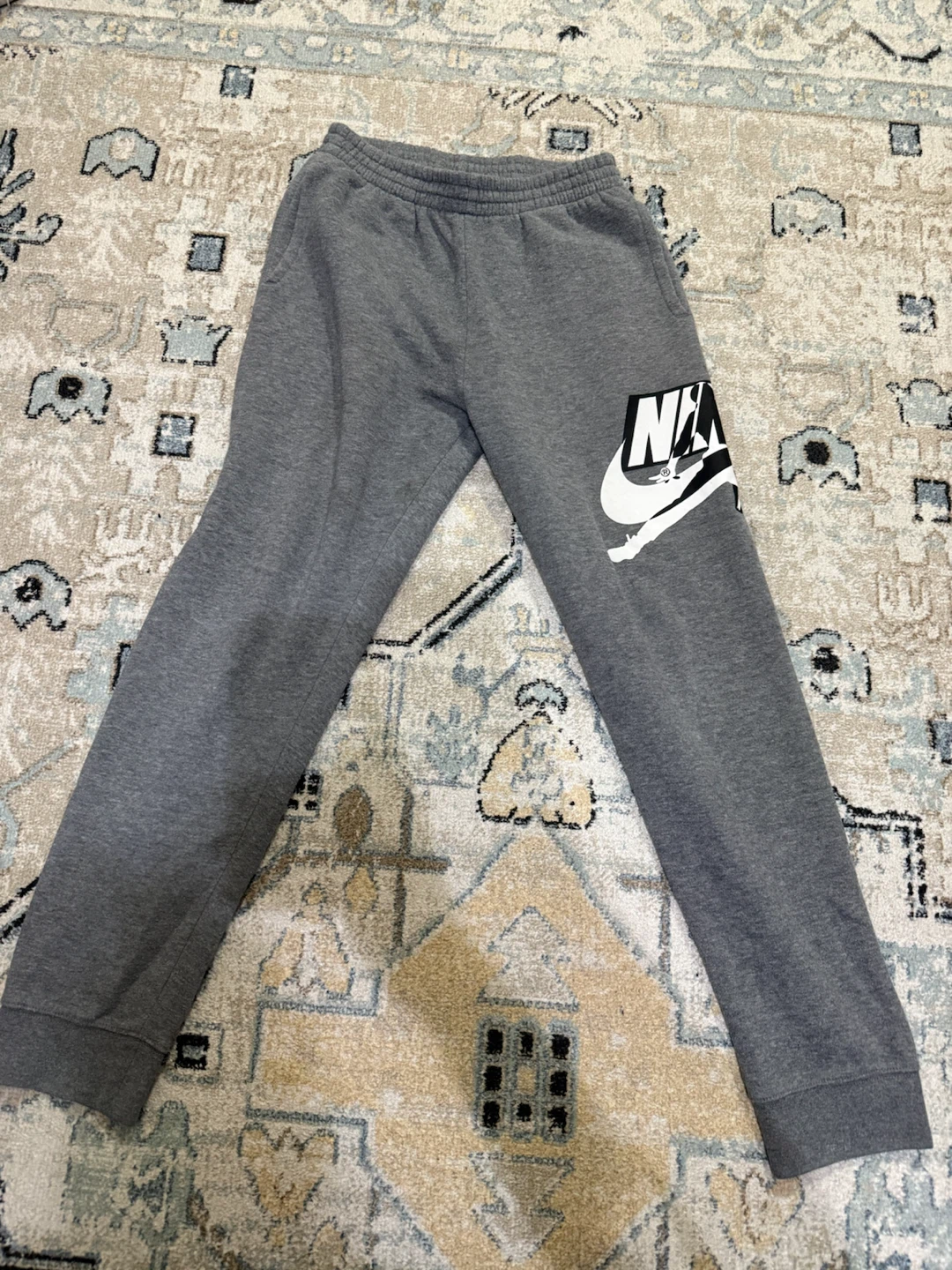 Jordan Grey Jogger Sweatpants