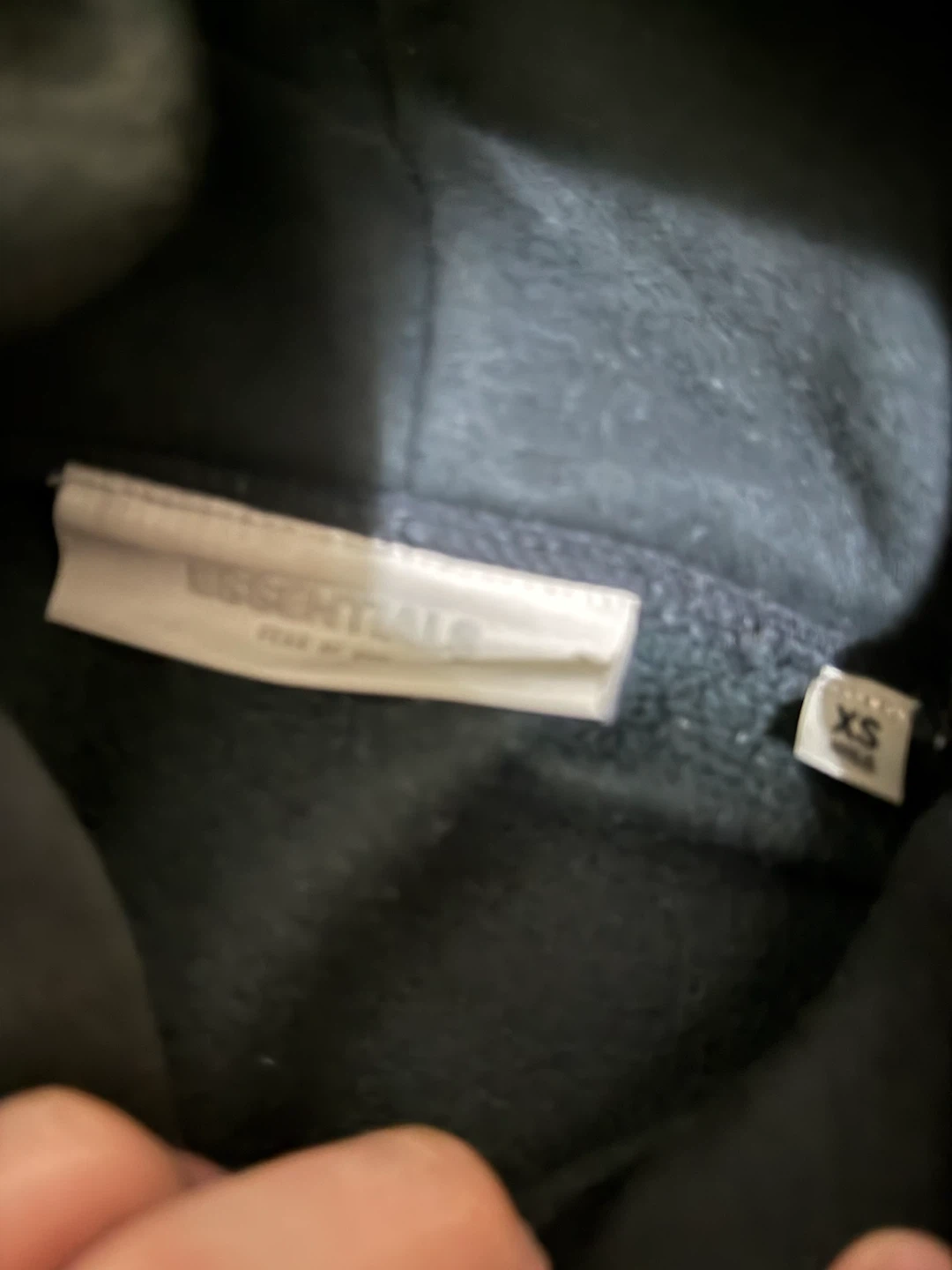 Fear of God Essentials Hoodie Black XS - photo 5