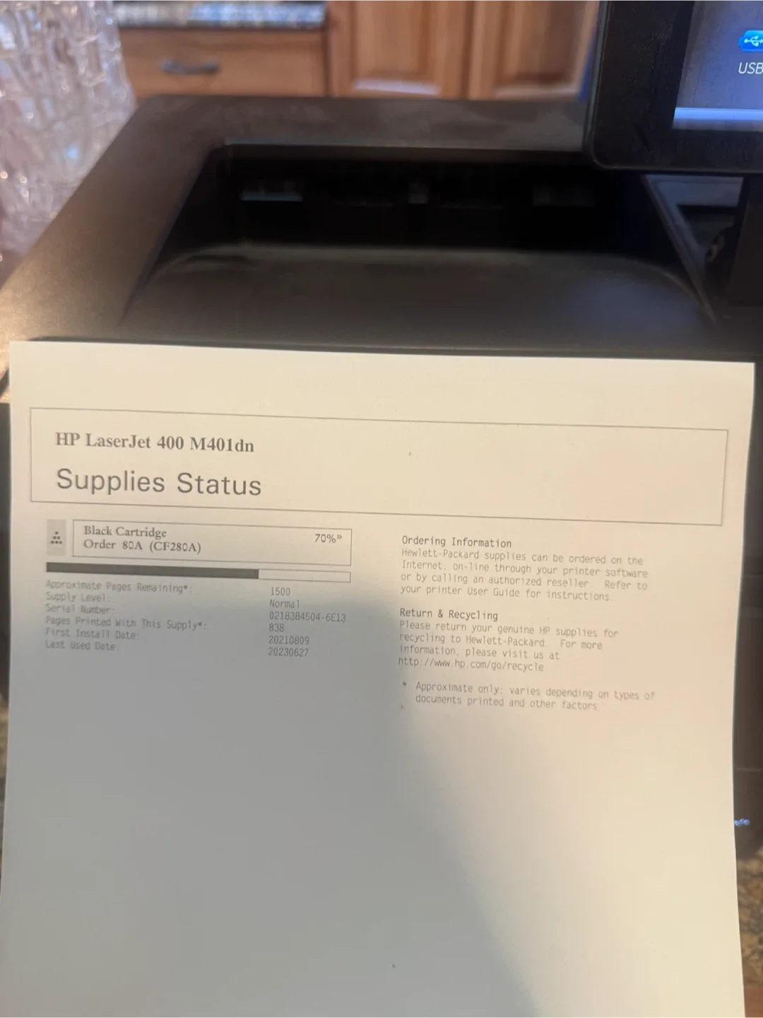 HP LaserJet Pro 400 Laser Printer – Tested & Working - photo 4