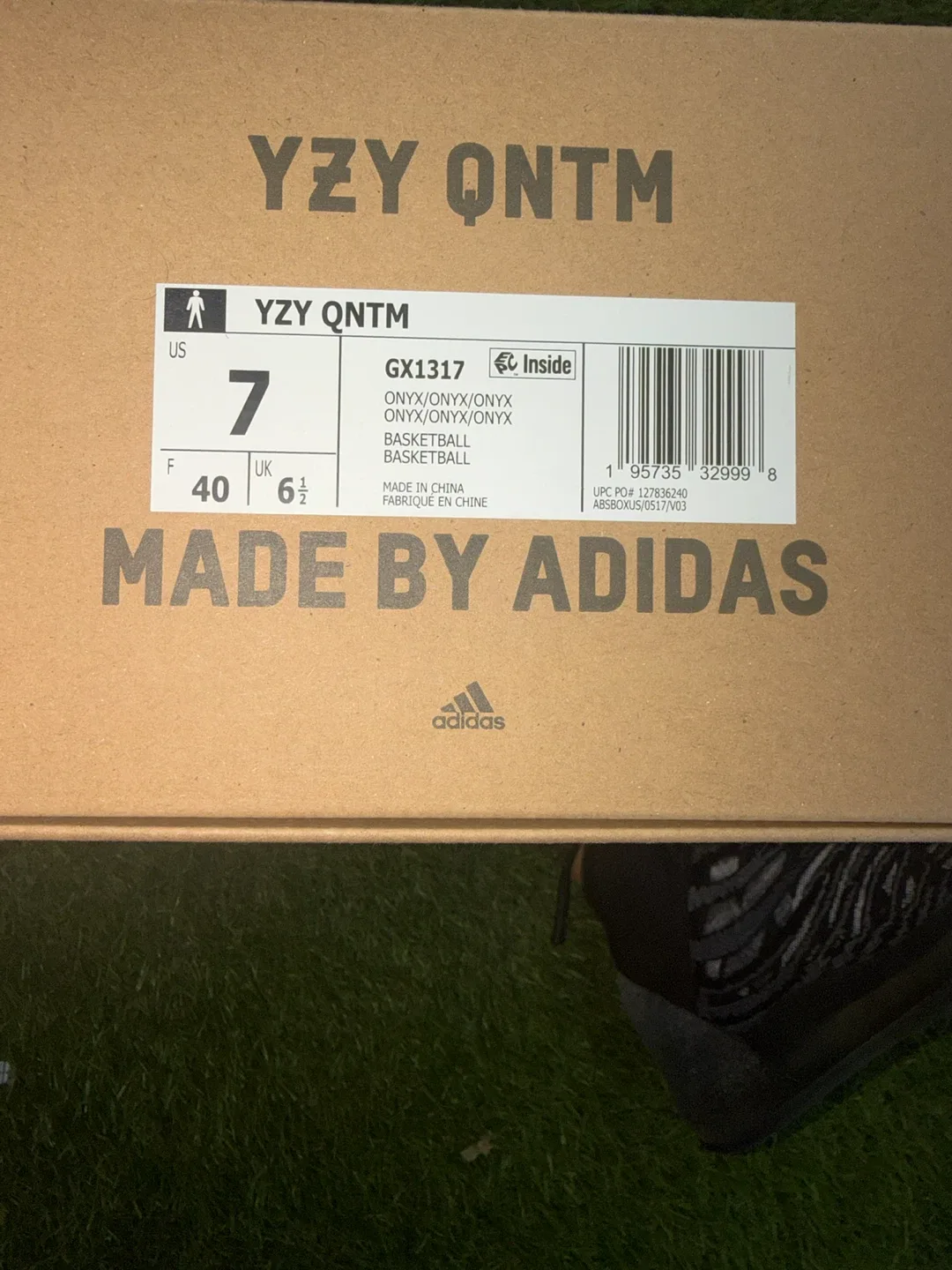 Adidas YZY QNTM Basketball Sneakers Size 7 - photo 3