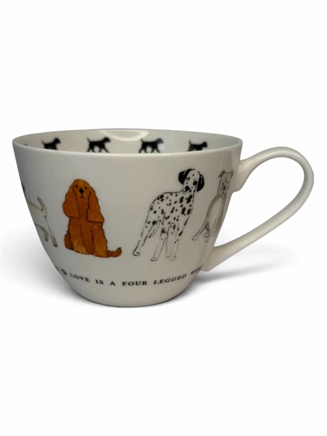 Portobello By Inspire Large 16oz Mug Dogs Bone China