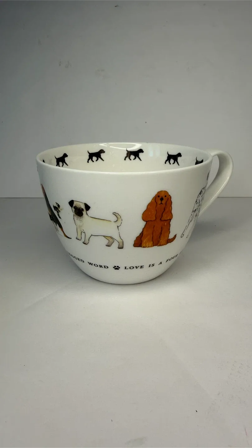Portobello By Inspire Large 16oz Mug Dogs Bone China - photo 2