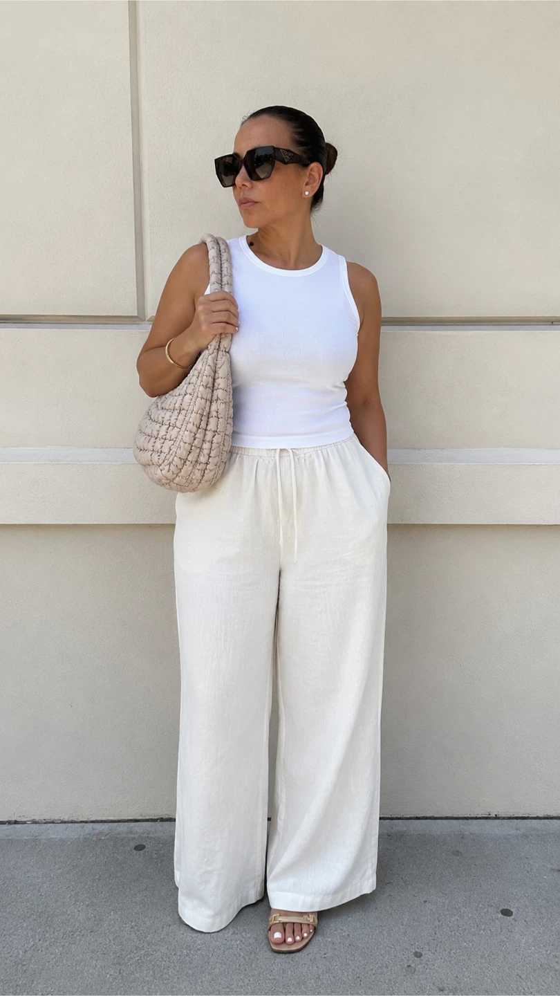 Puff Clutch Bag - Cream - photo 2
