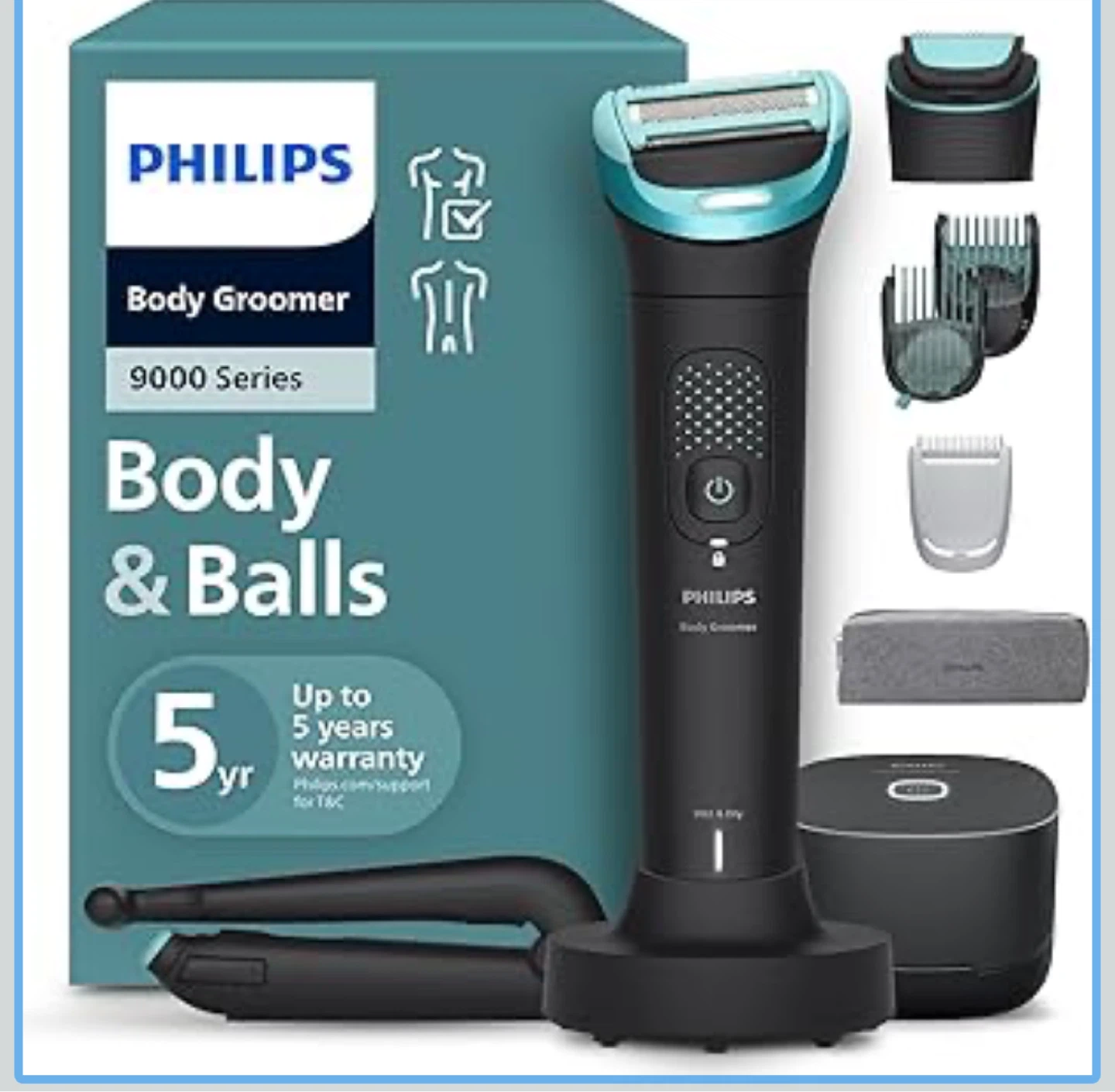 Philips Body Groomer 9000 Series Body & Balls