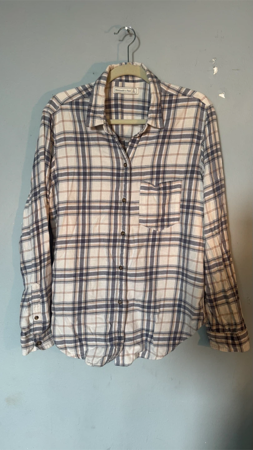 Abercrombie & Fitch Plaid Flannel Shirt - photo 3