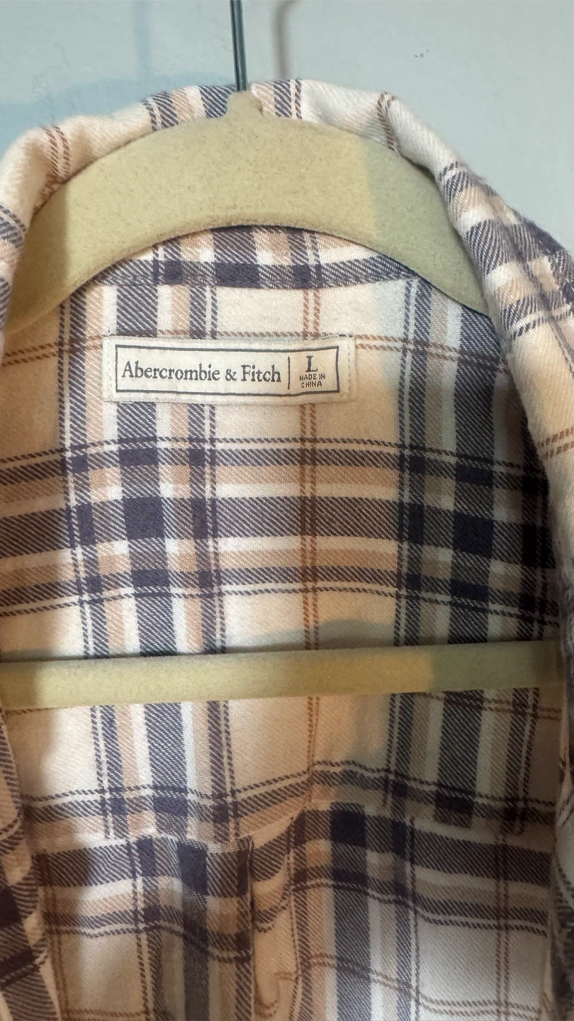 Abercrombie & Fitch Plaid Flannel Shirt - photo 4