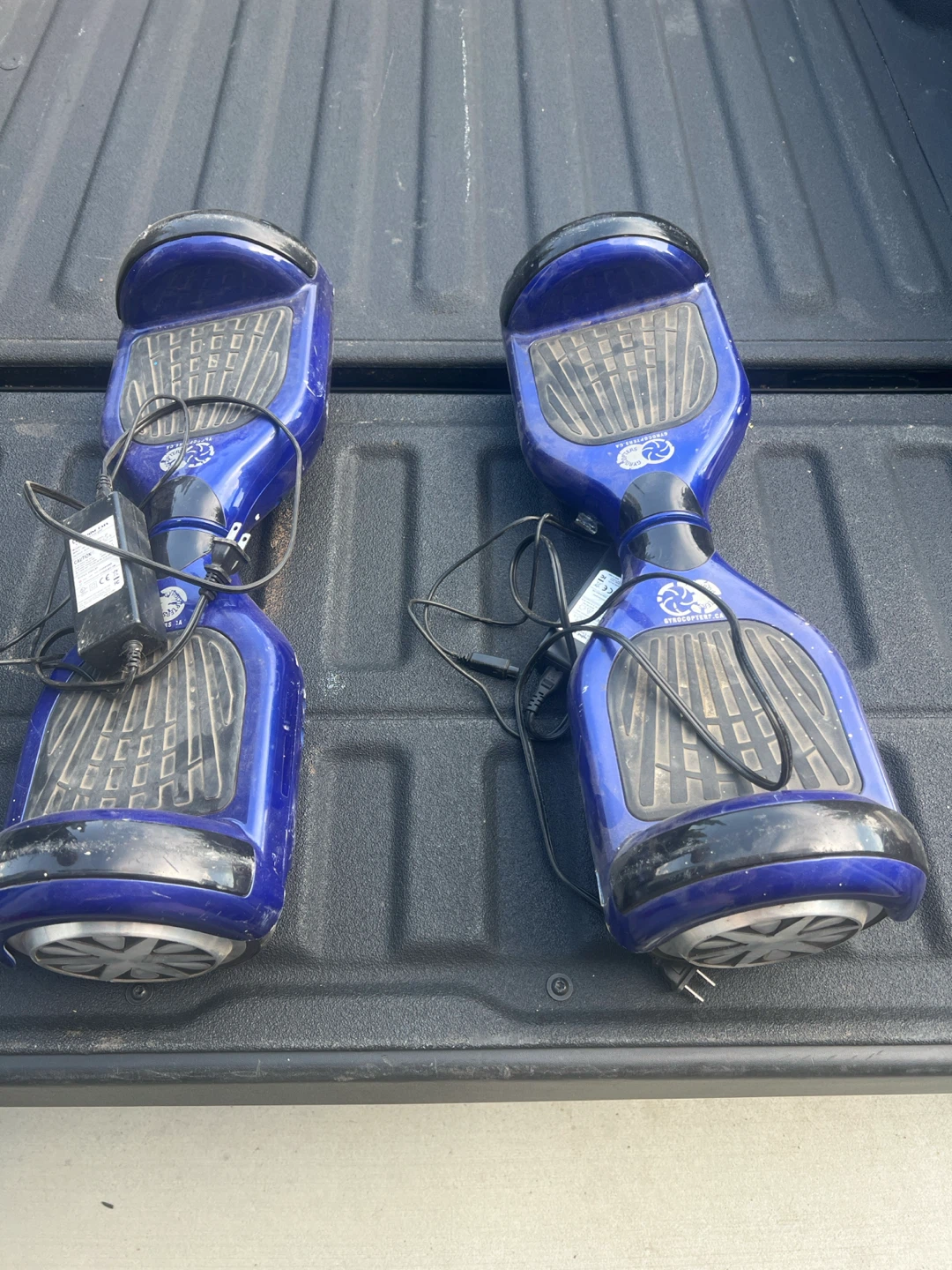 Blue Hoverboard with Charger