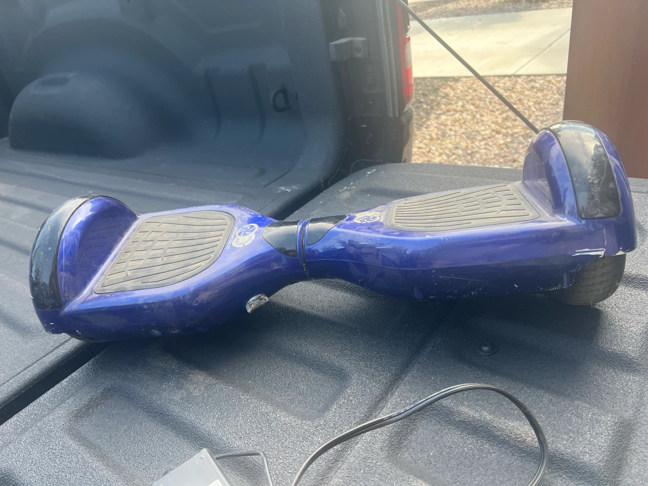 Blue Hoverboard with Charger - photo 2