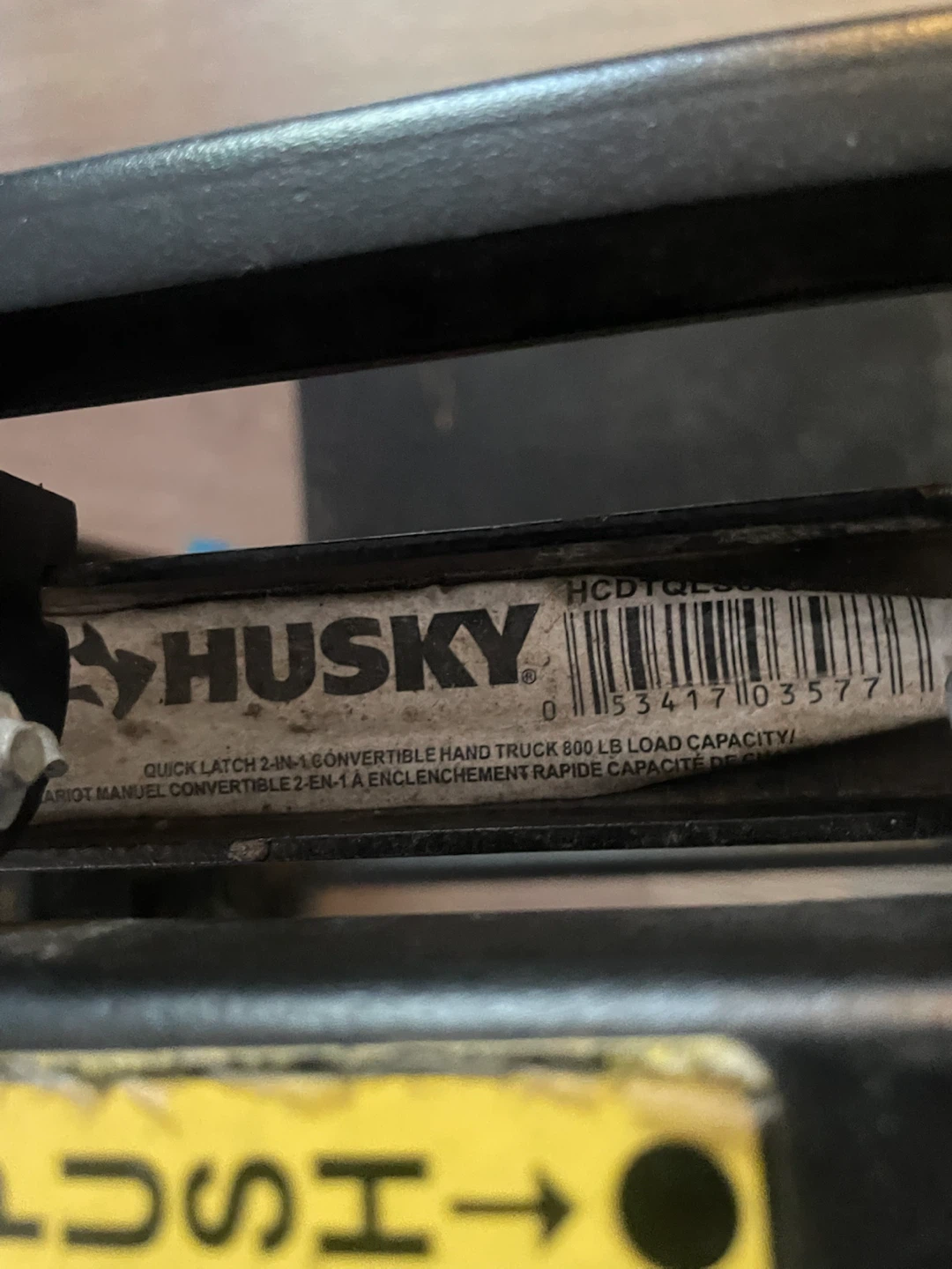 Title: Husky Quick Latch 2-in-1 Convertible Hand Truck / Dolly - photo 5