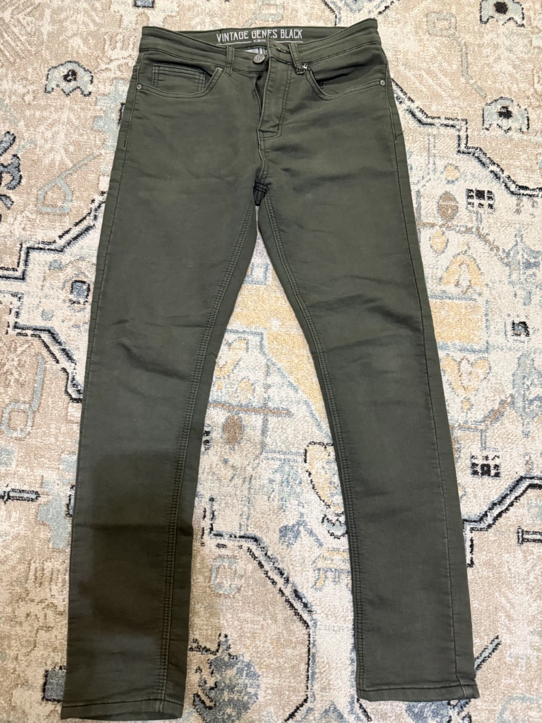 Vintage Genes Black Pants W28 L30