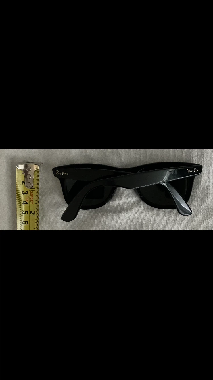 Ray-Ban Wayfarer Sunglasses RB 2140 🕶️🖤☀️🌞😎🌤️🇮🇹 - photo 2