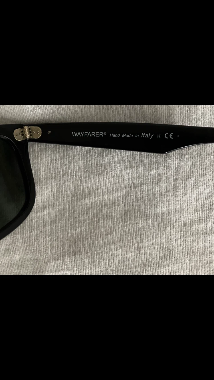 Ray-Ban Wayfarer Sunglasses RB 2140 🕶️🖤☀️🌞😎🌤️🇮🇹 - photo 5