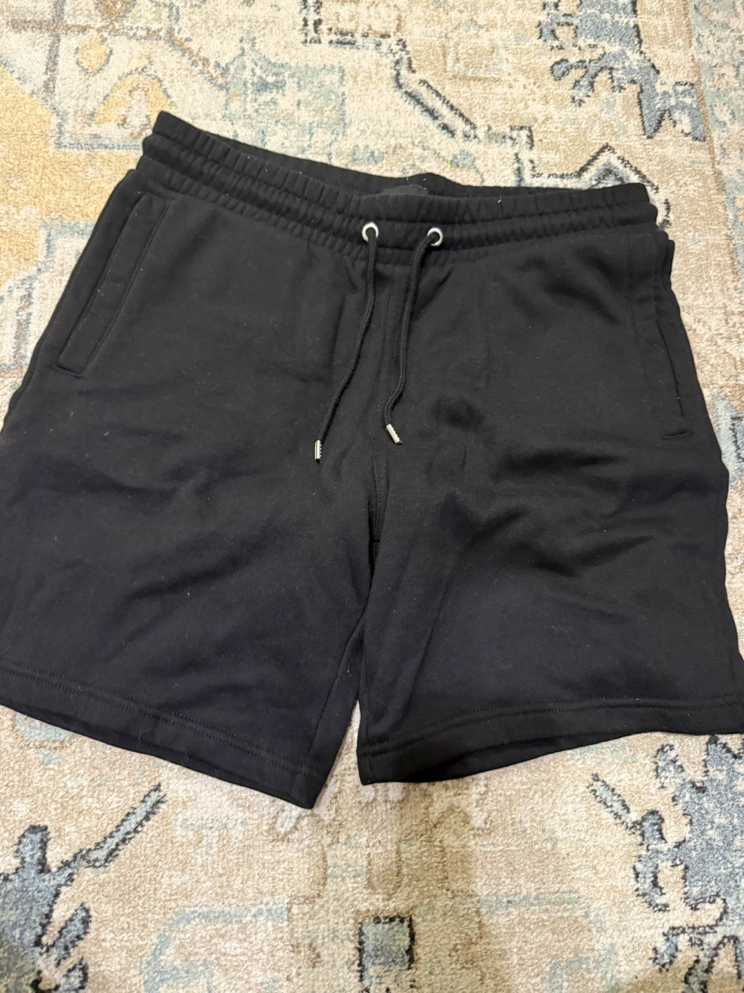 H&M Black Regular Fit Shorts